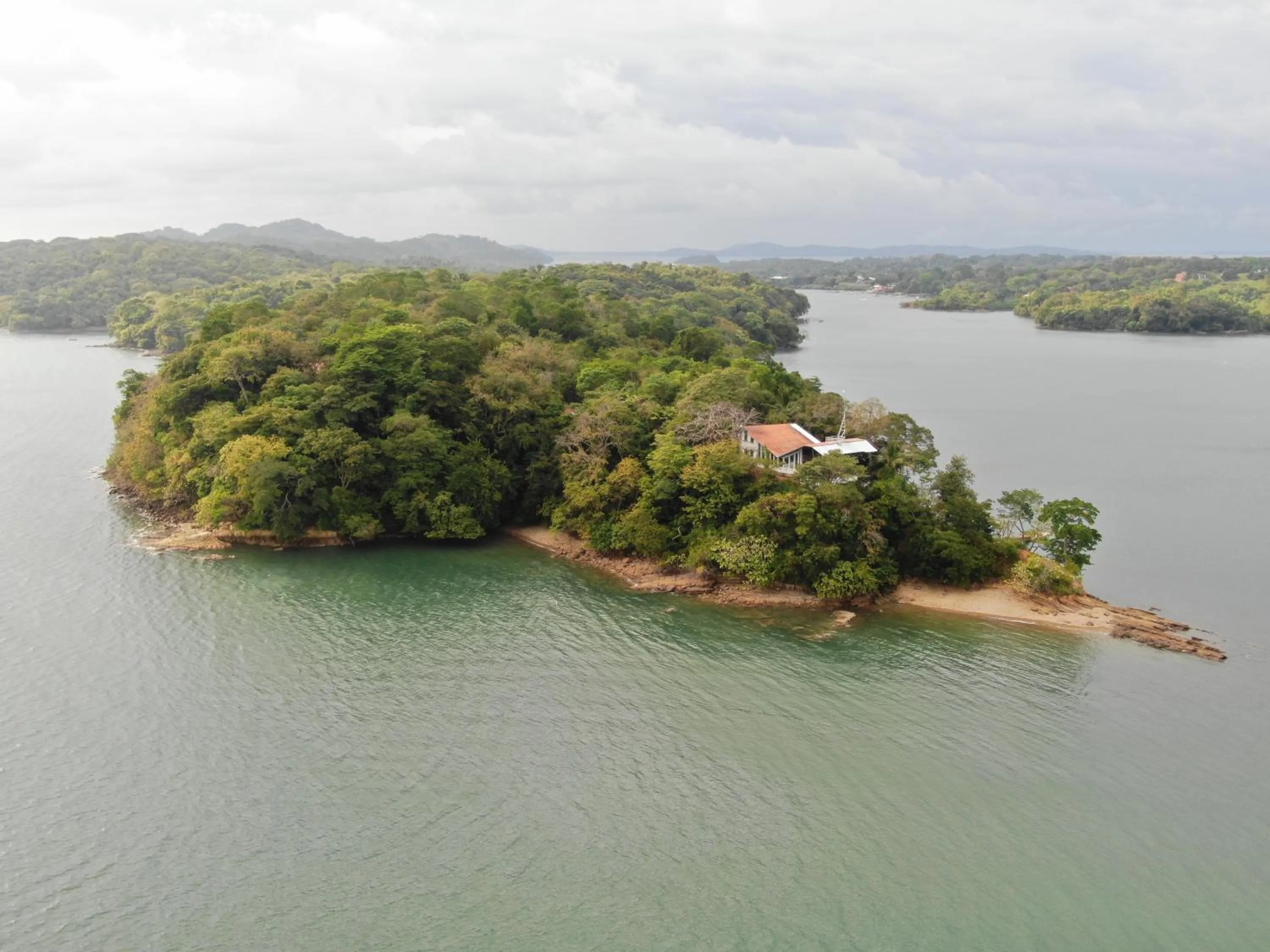 Bird's eye view in Boca Brava Lodge