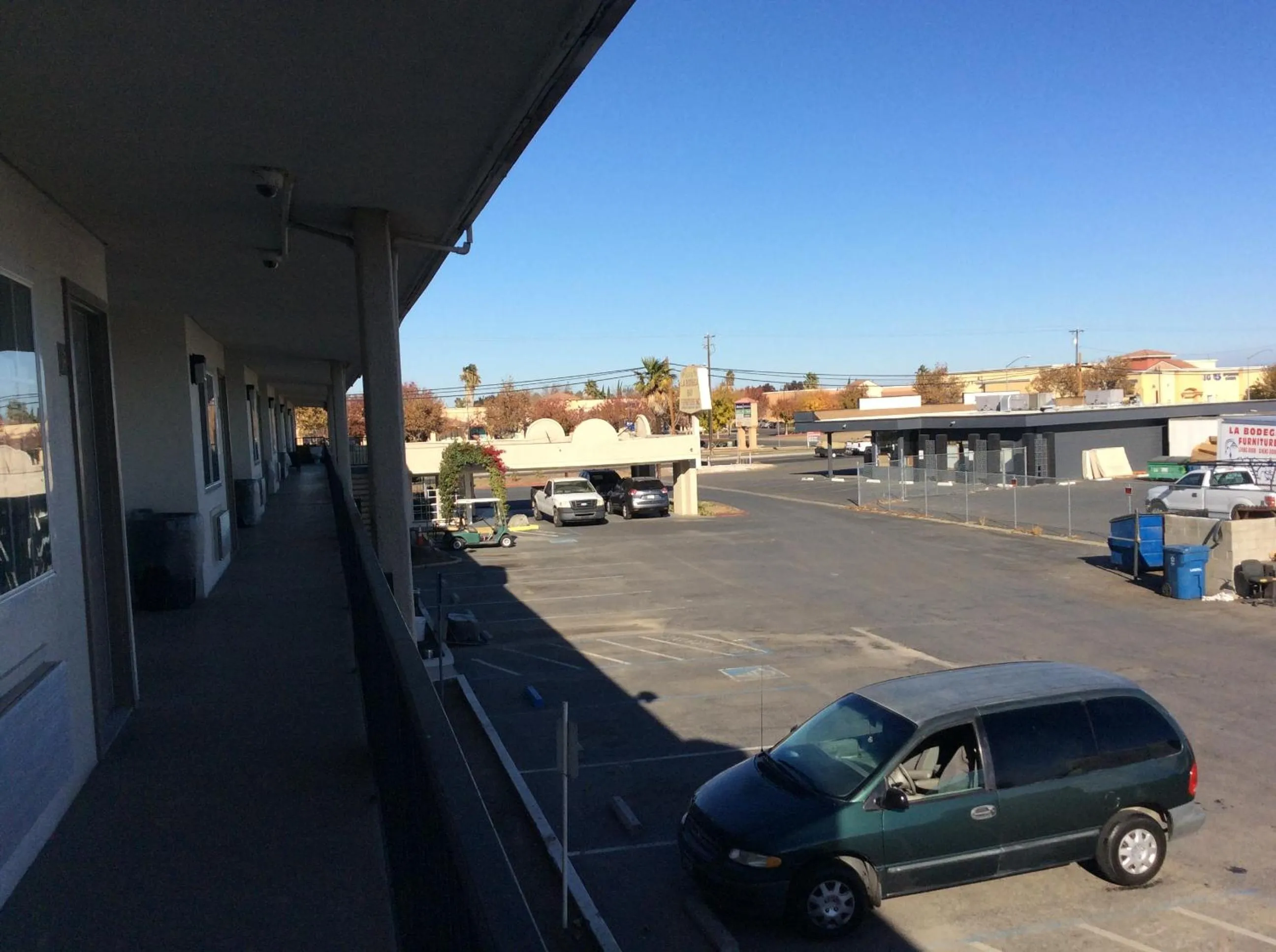 Property building in La Plaza Inn