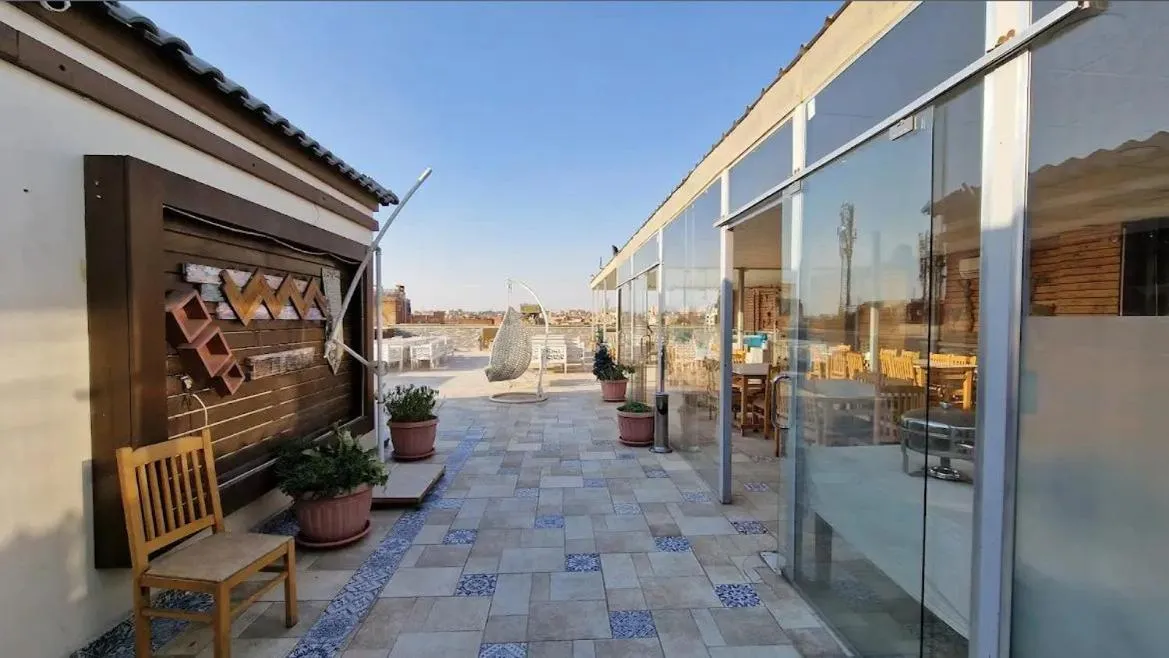 Balcony/Terrace in Pyramid Edge Hotel & Exclusive Pyramids View Rooftop