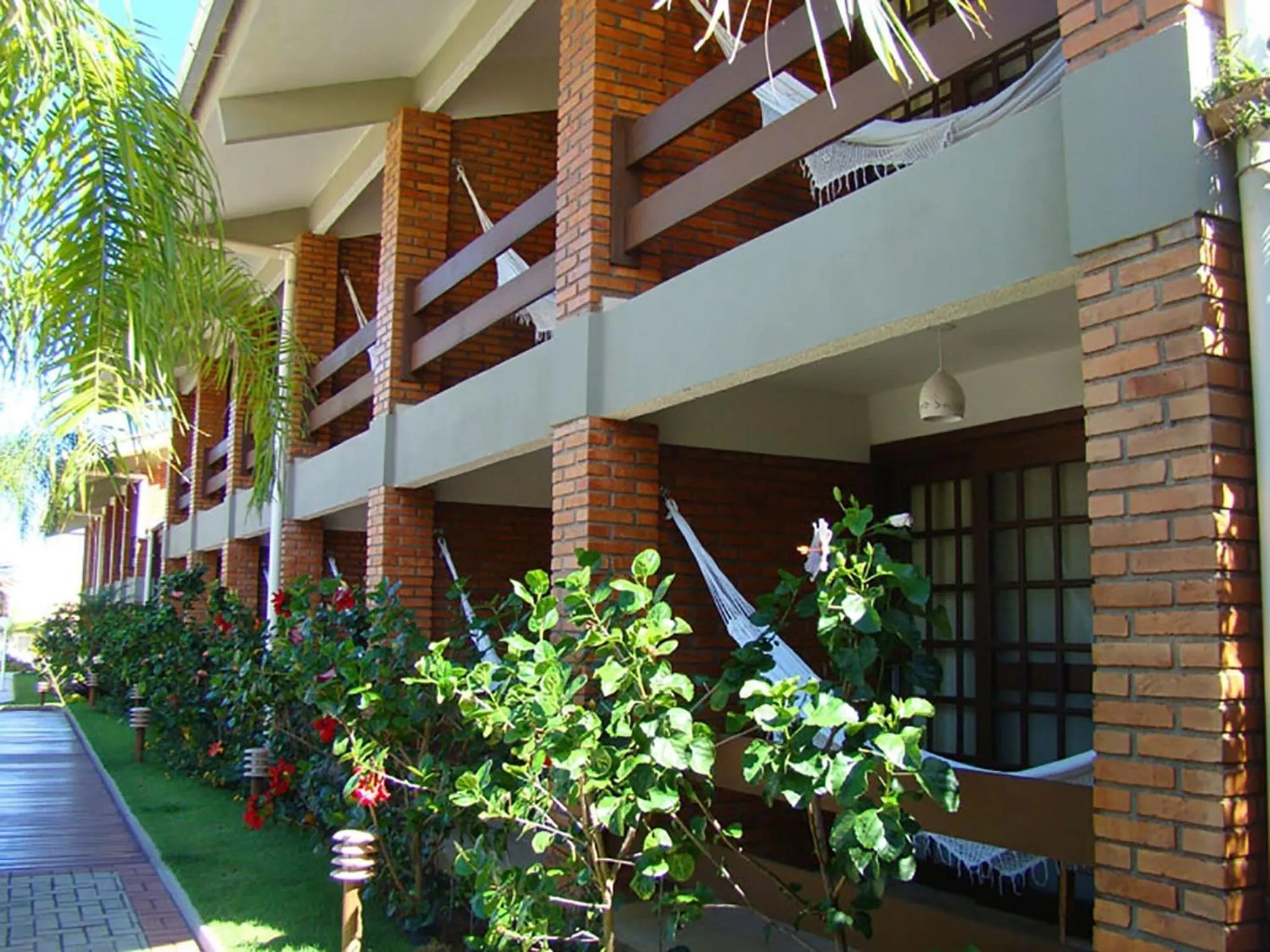 Patio in Pousada Ponta do Lobo