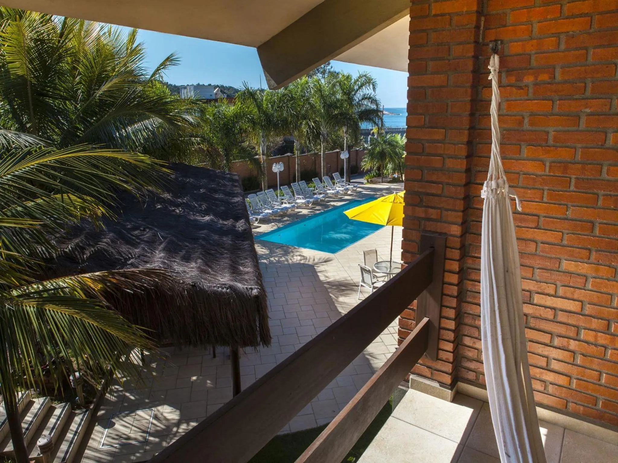 Balcony/Terrace in Pousada Ponta do Lobo