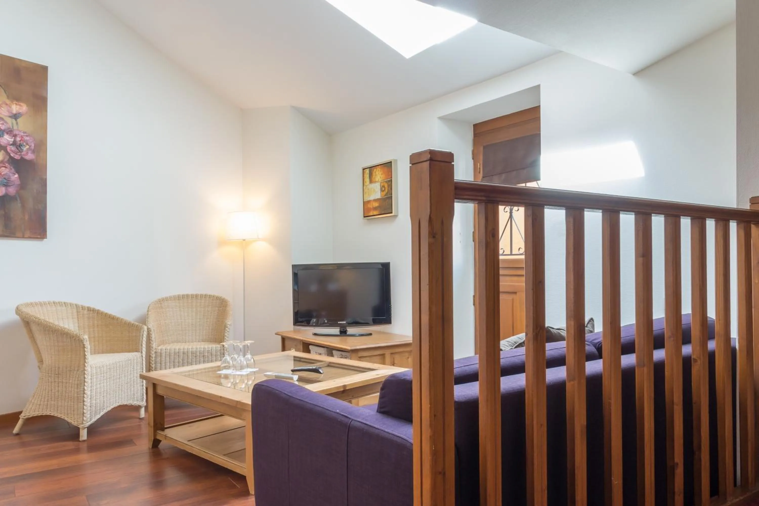 Seating area in La Rose