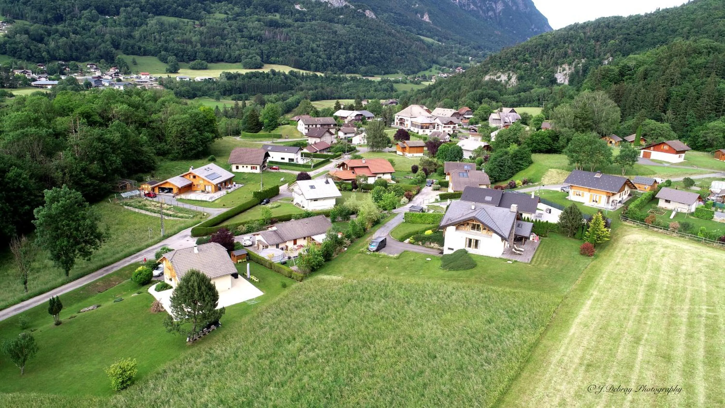 Bird's eye view in Chalet aux 3 biches