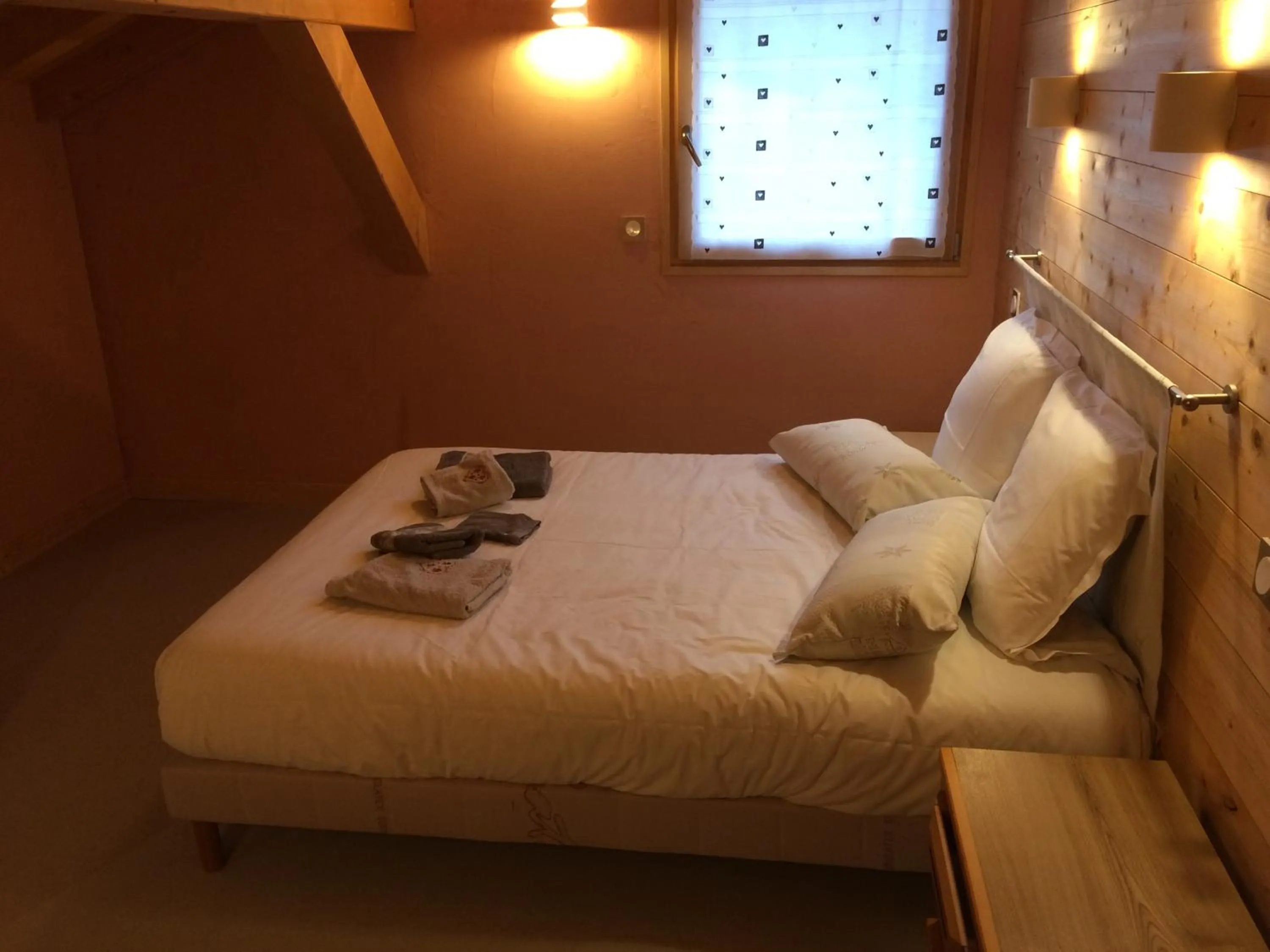 Bed in Chalet aux 3 biches