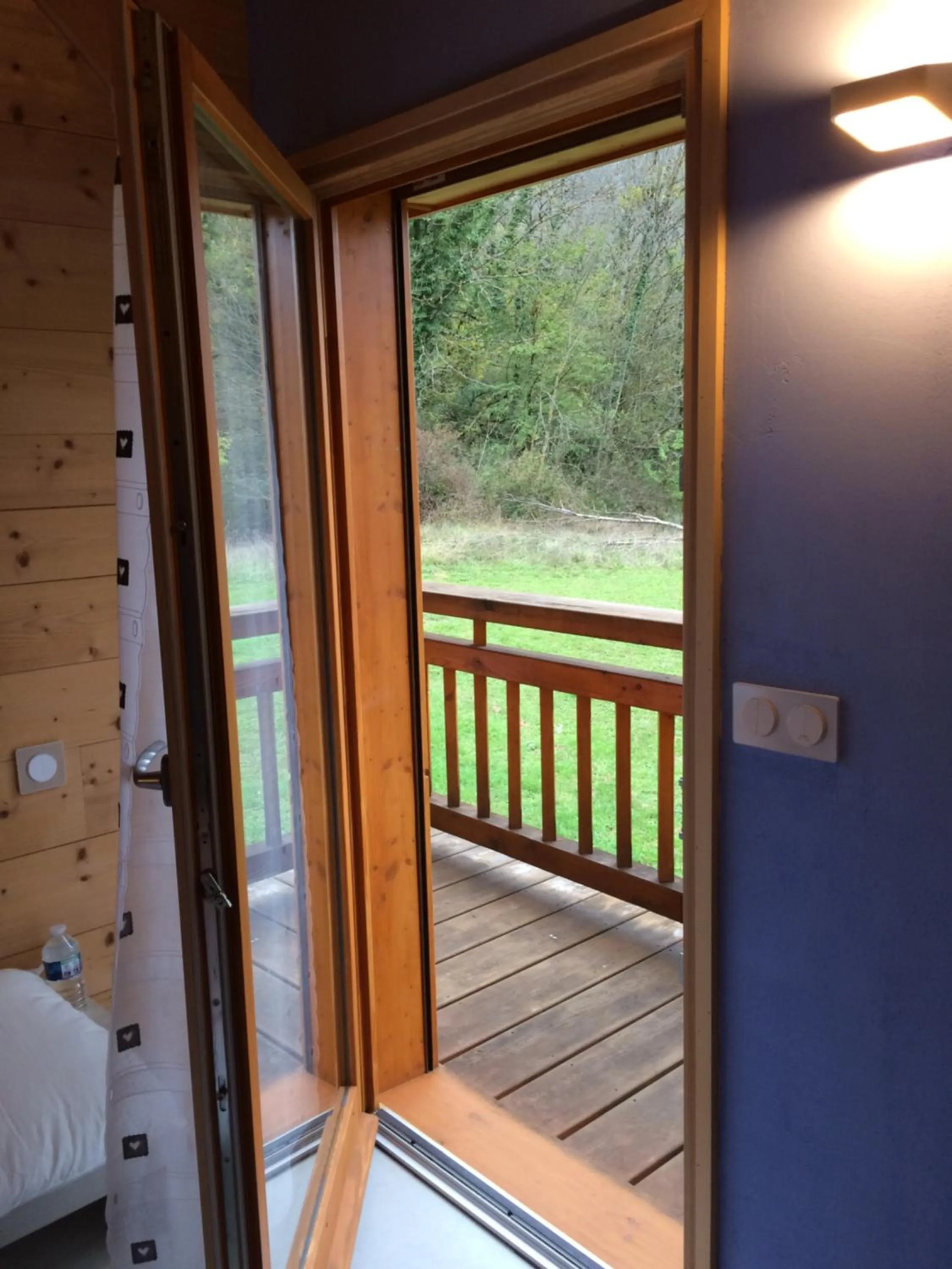 Balcony/Terrace in Chalet aux 3 biches