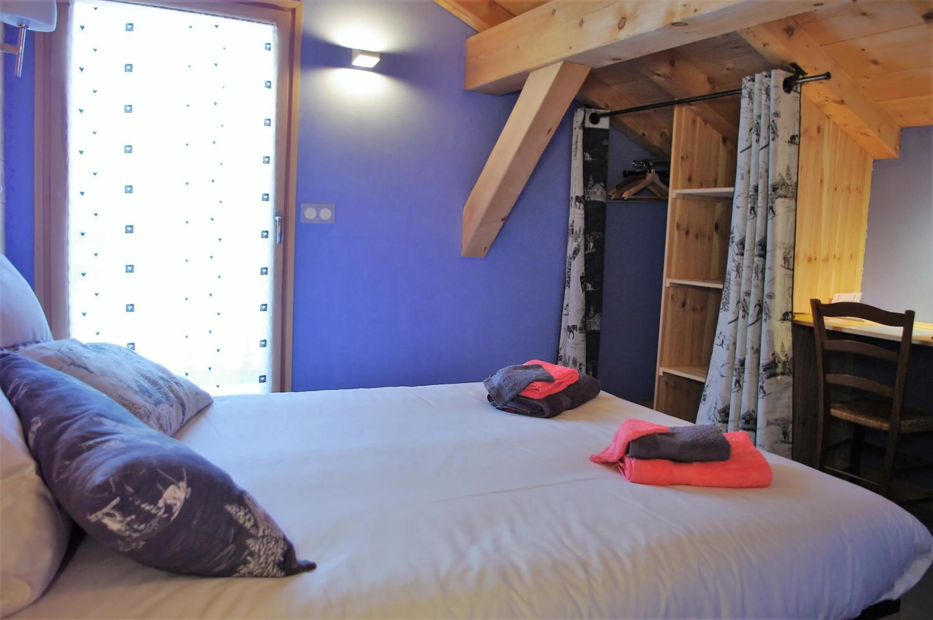 Bed in Chalet aux 3 biches