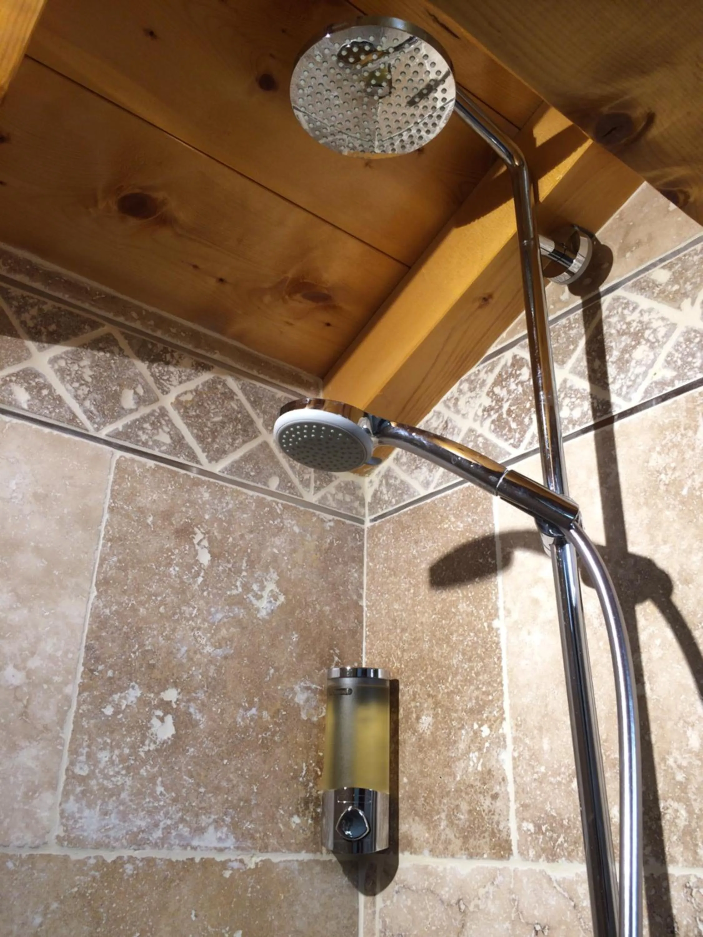 Shower in Chalet aux 3 biches