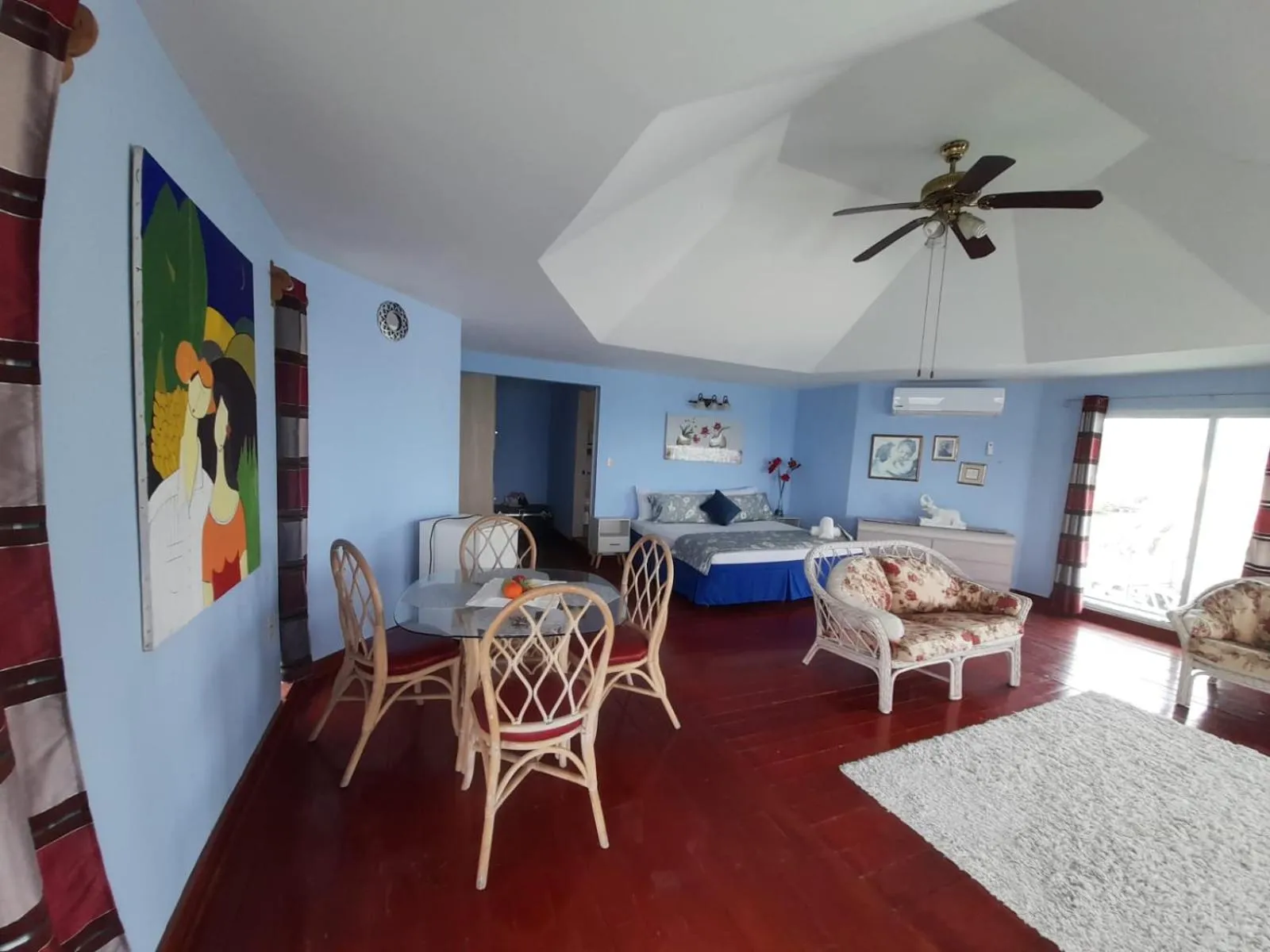 Living room in Hotel El Delfin