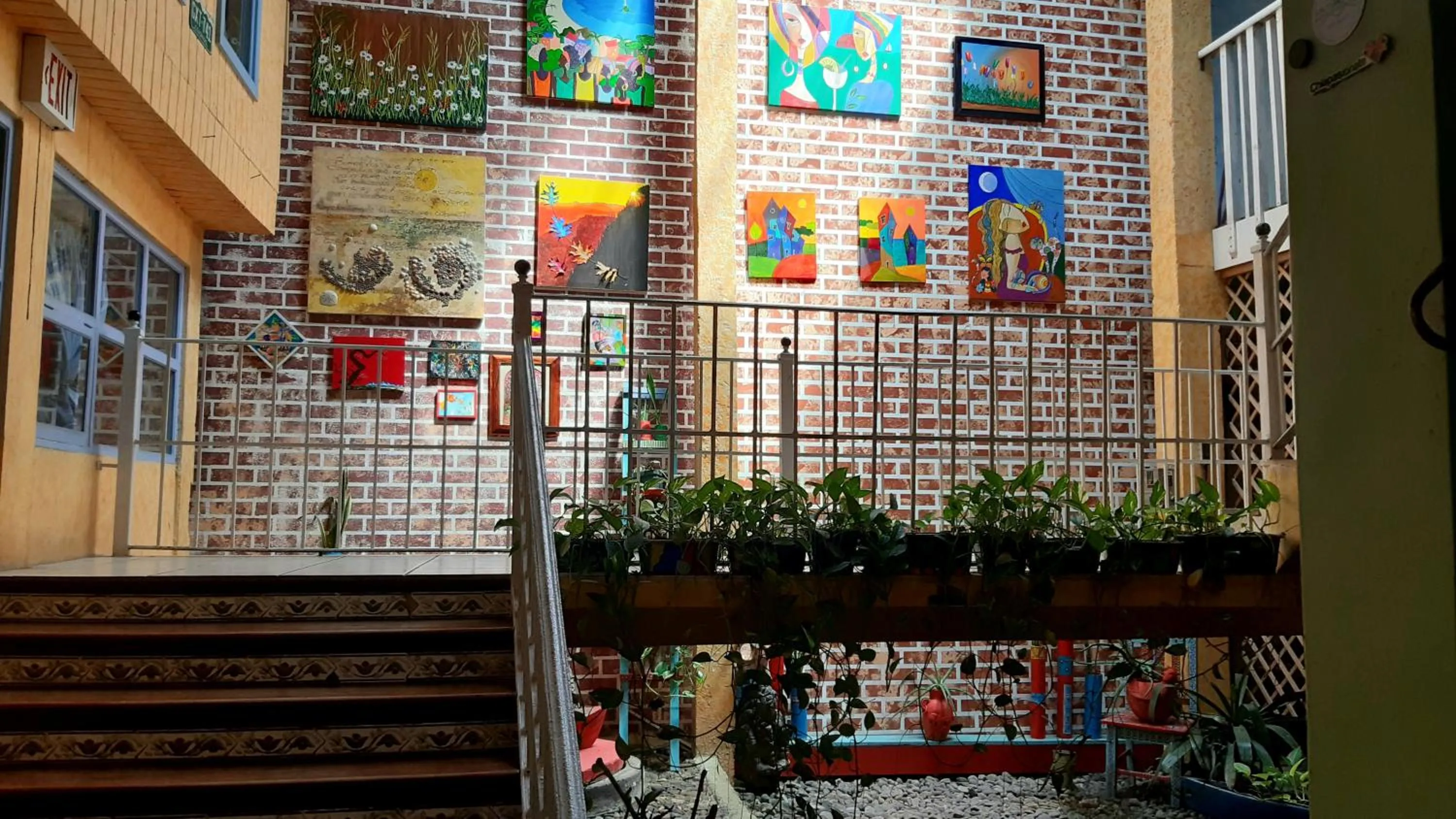 Property building in Hotel El Delfin