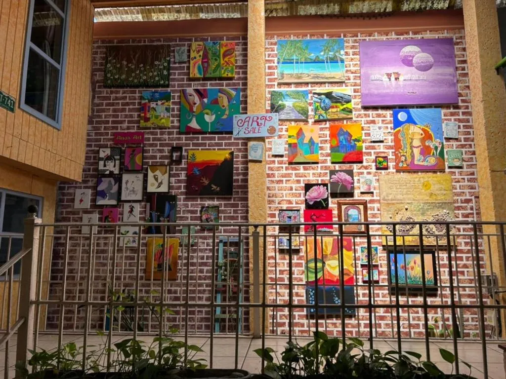 Patio in Hotel El Delfin