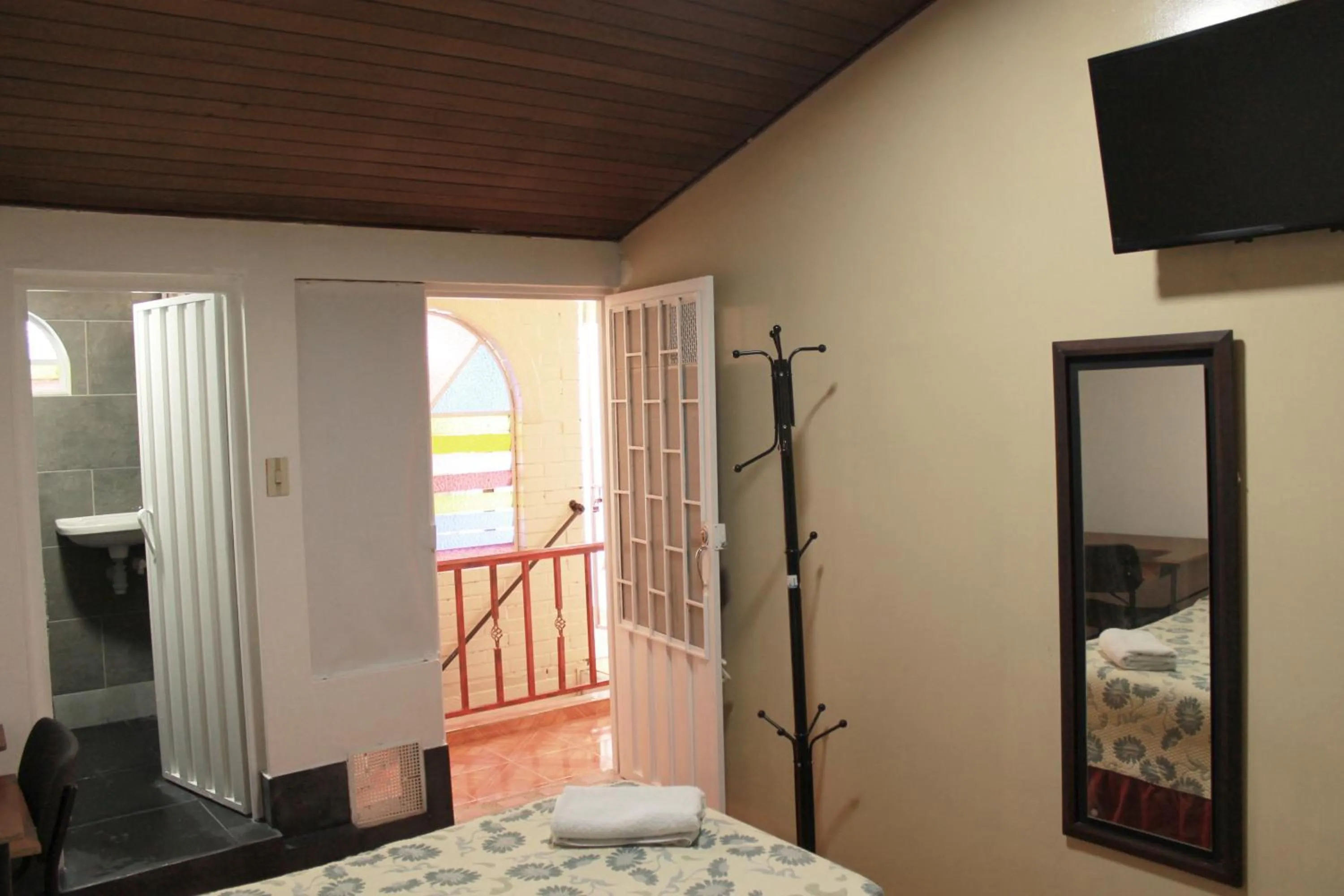 Bedroom, Bed in Casa Posada Amelia