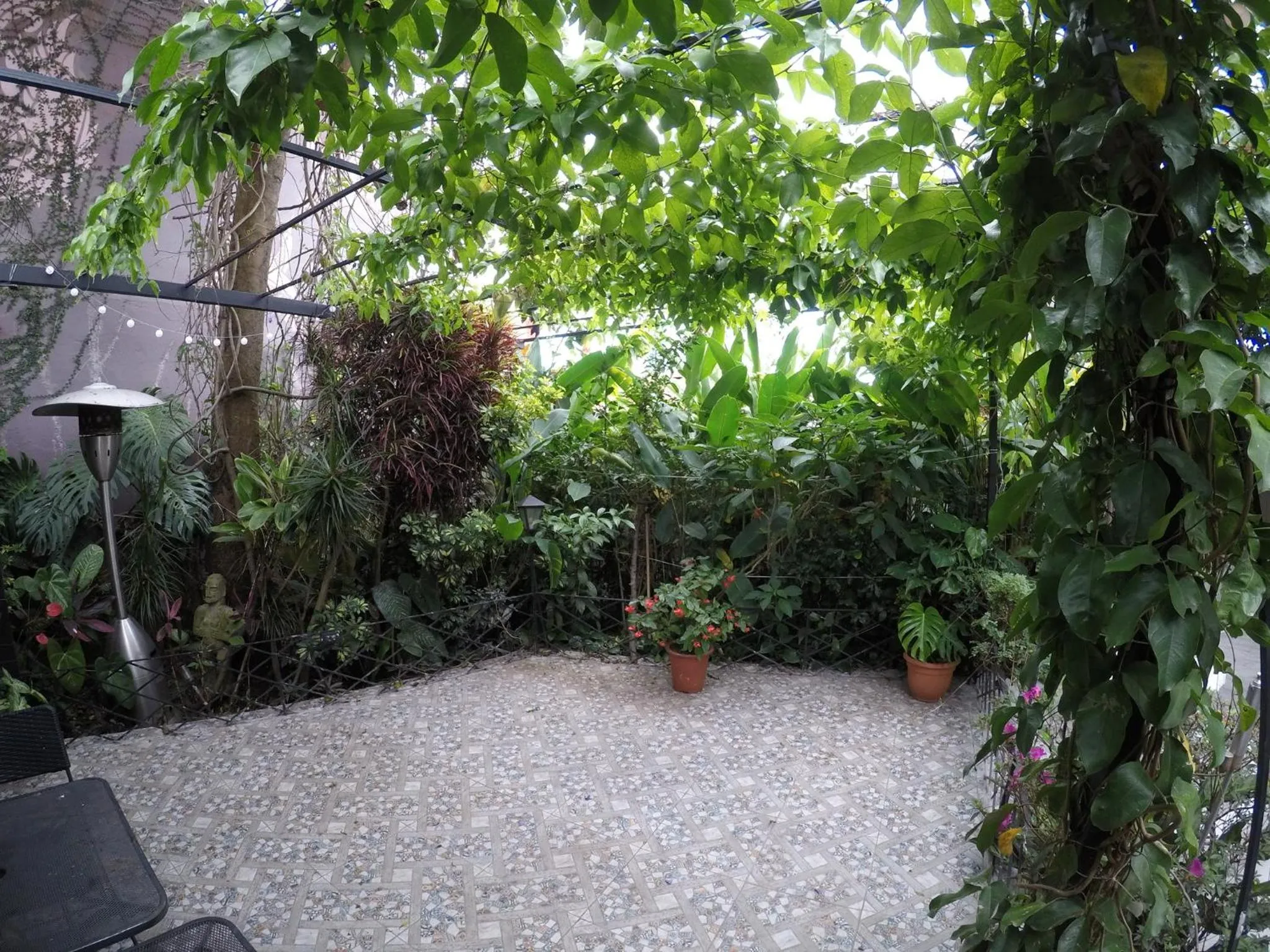 Patio in La Bergerac Boutique Hotel