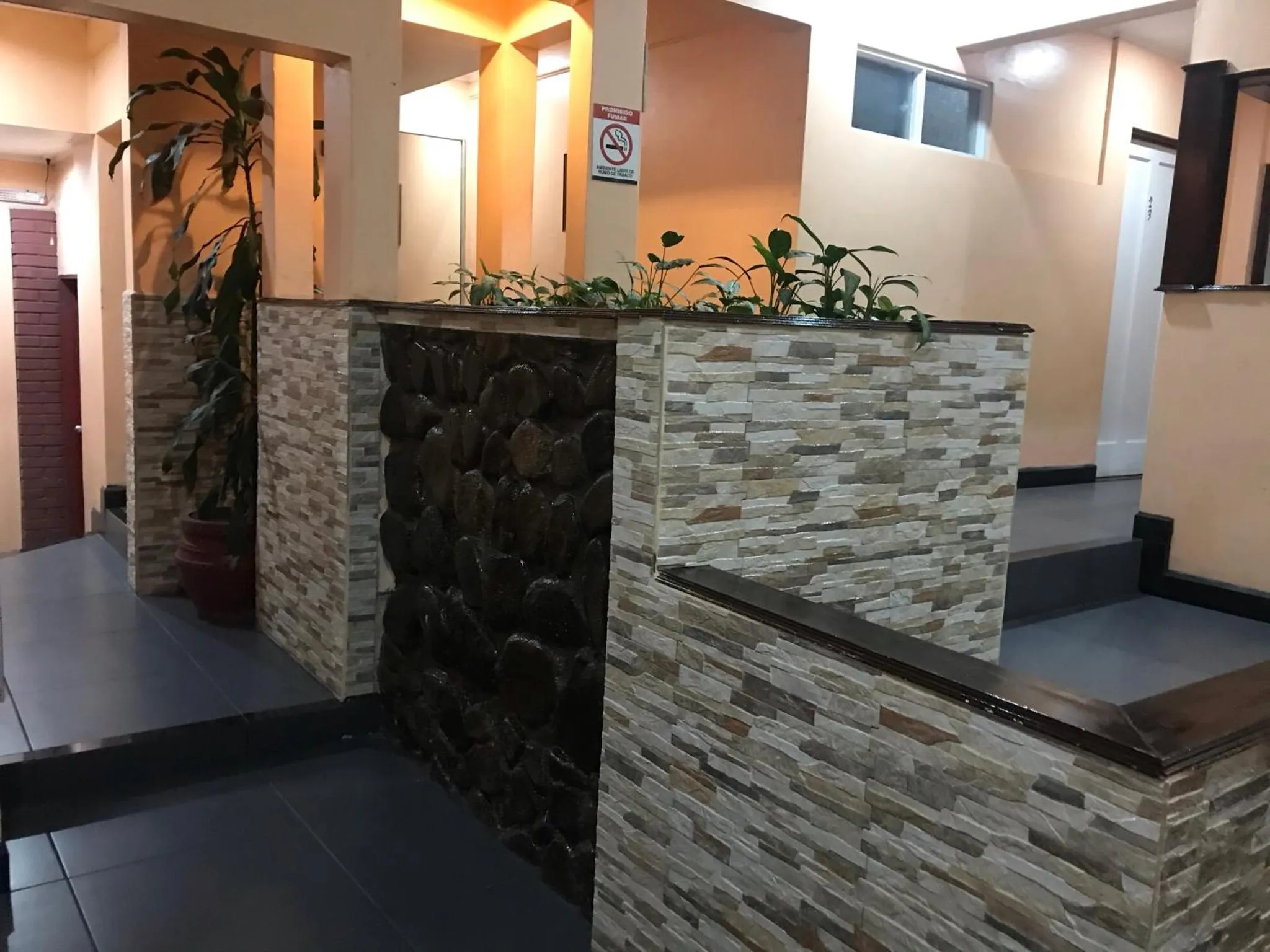 Seating area in La Bergerac Boutique Hotel