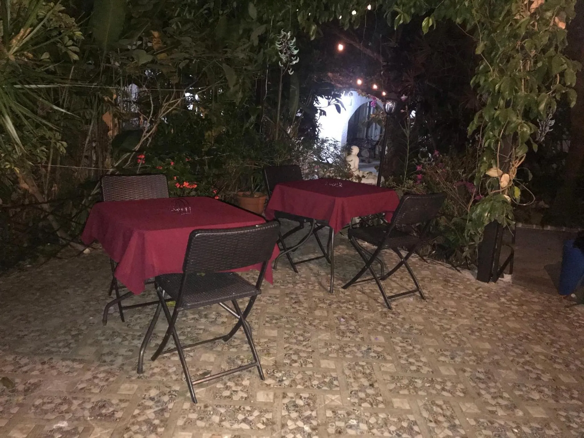 Patio in La Bergerac Boutique Hotel