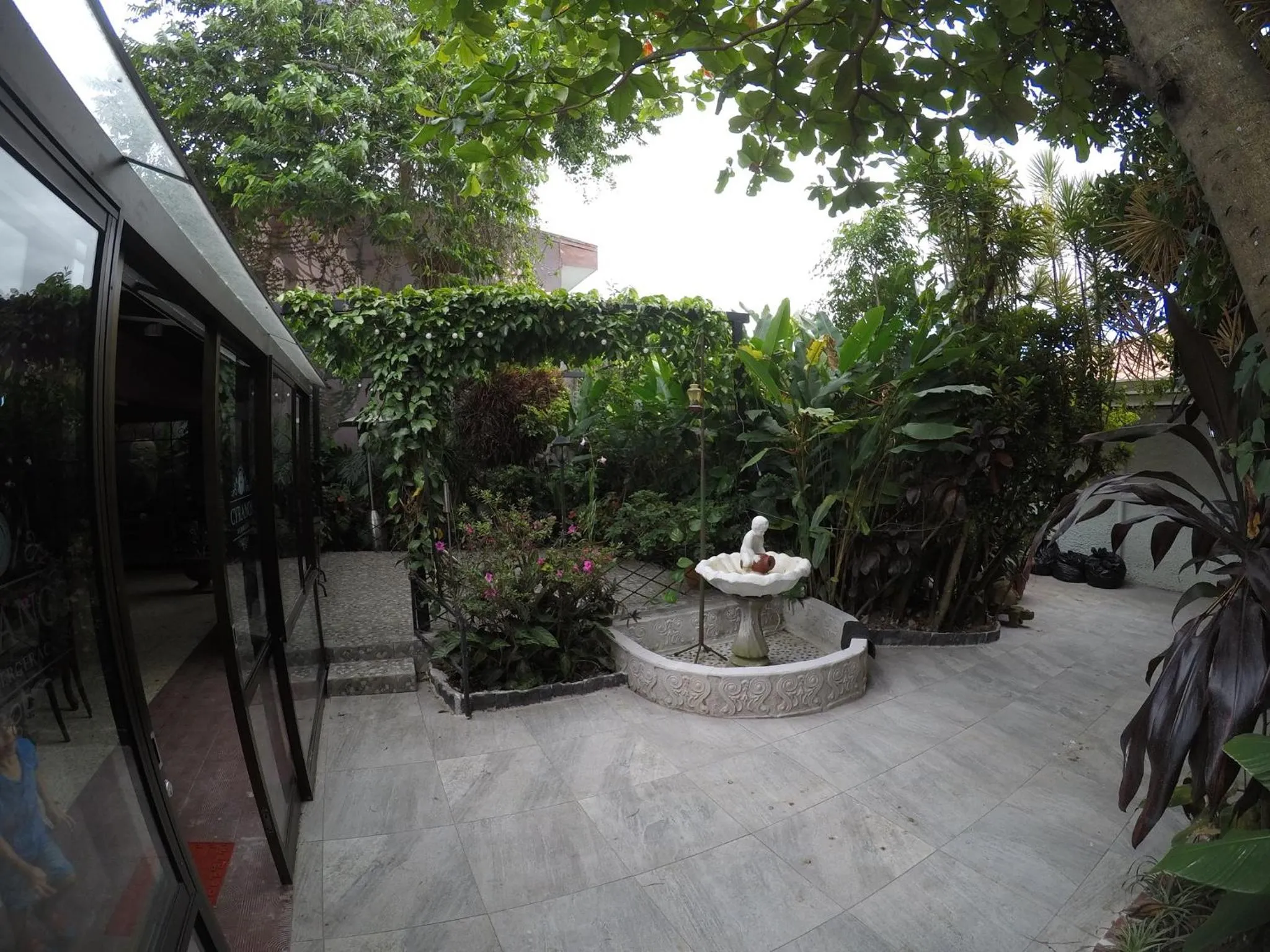 Garden view in La Bergerac Boutique Hotel