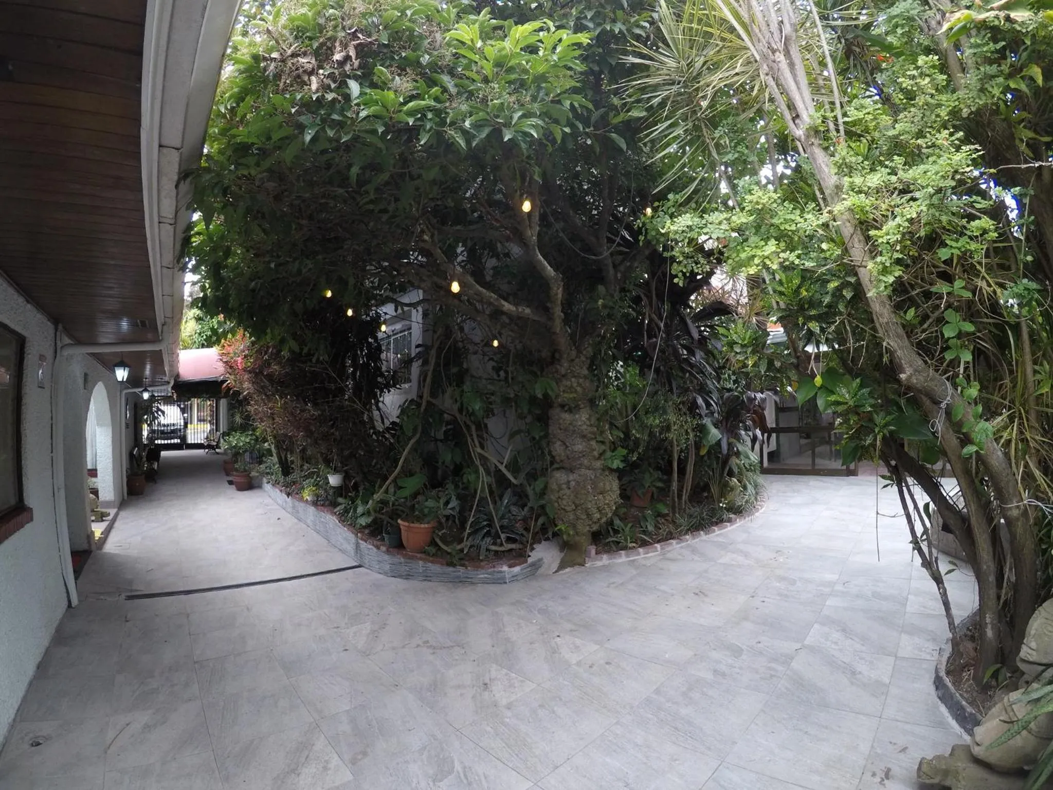 Patio in La Bergerac Boutique Hotel