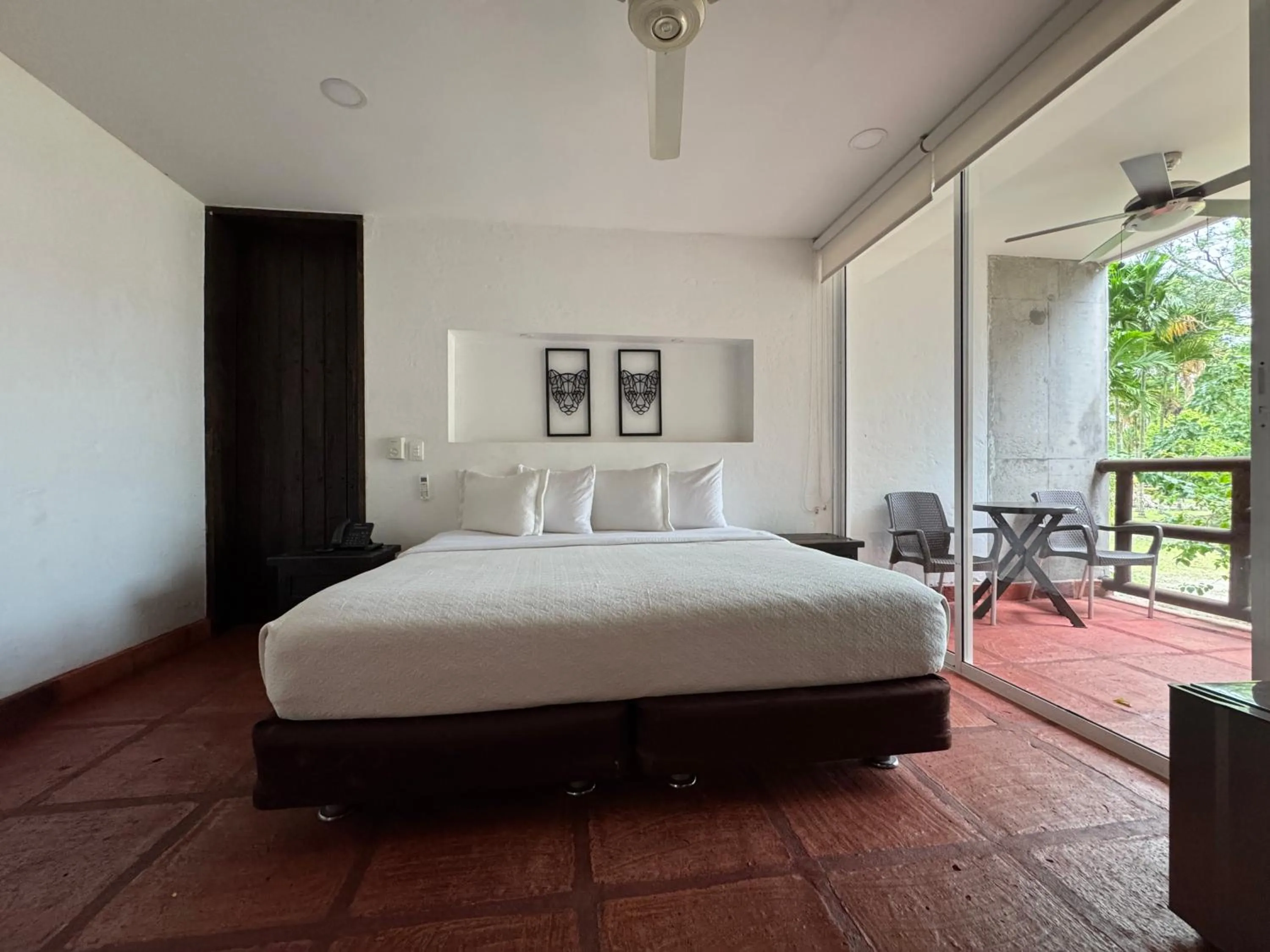 Bed in Hotel Boutique Villas de San Sebastián