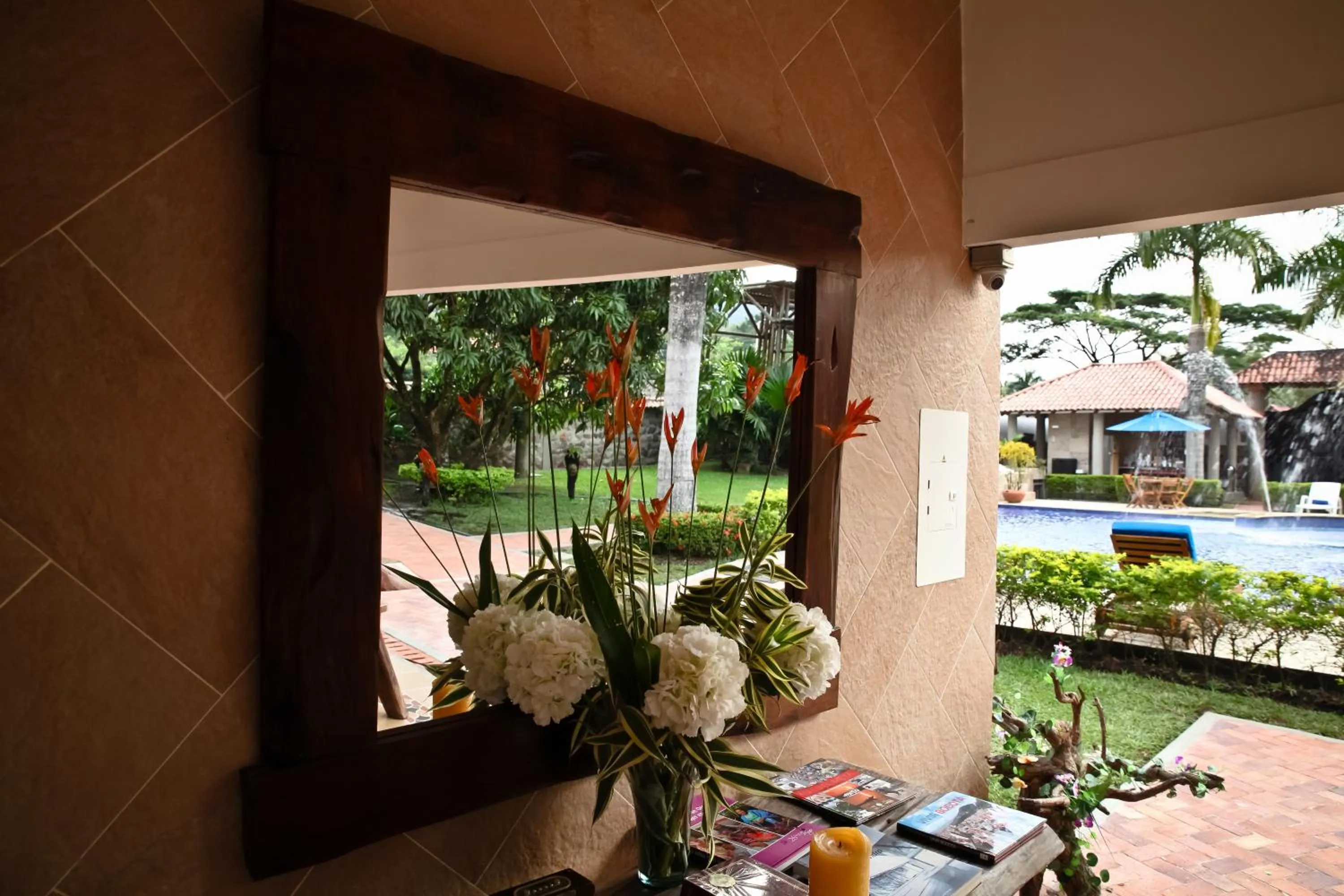Garden view in Hotel Boutique Villas de San Sebastián