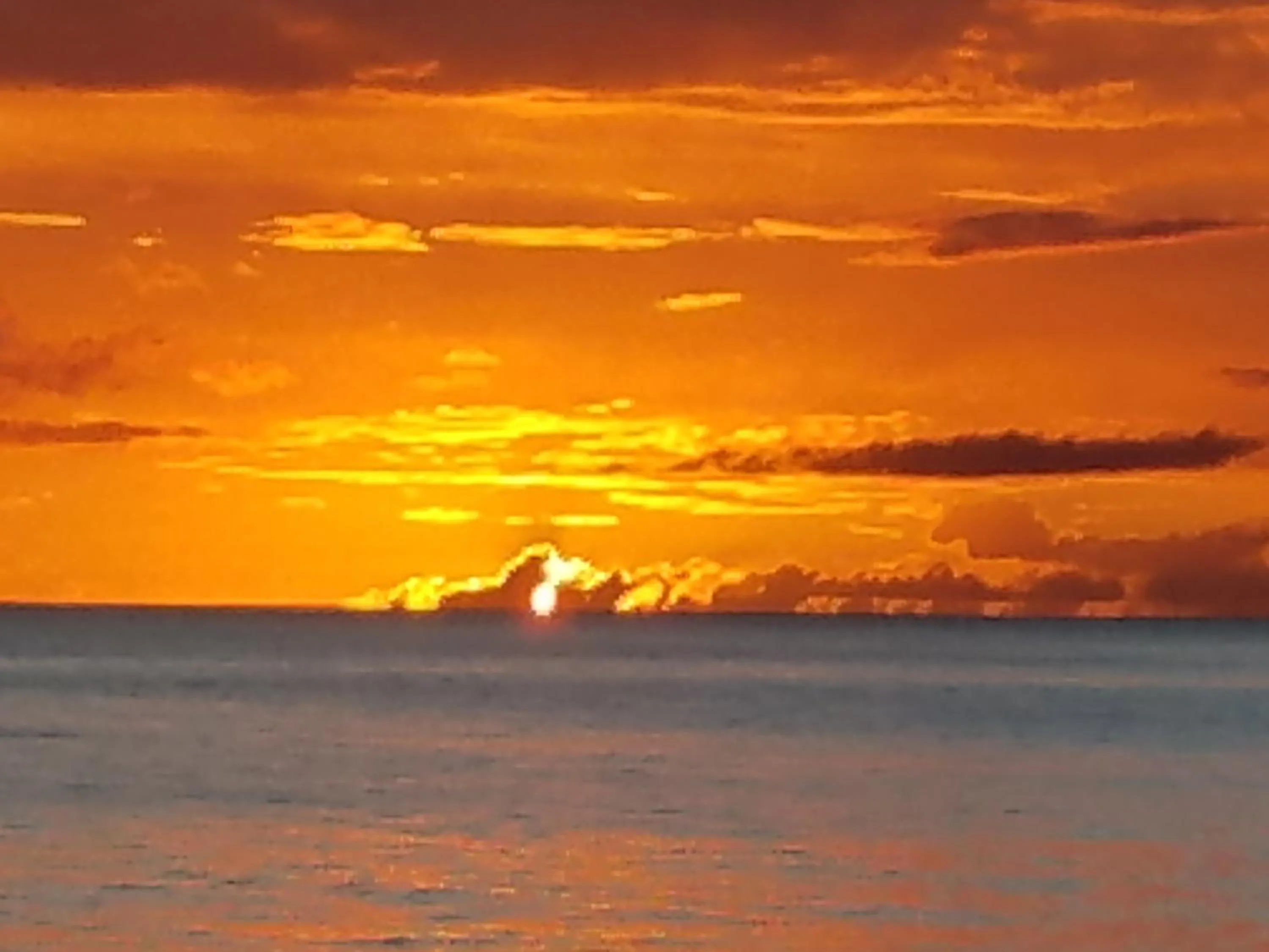 Sunset in Coconut Palms Inn