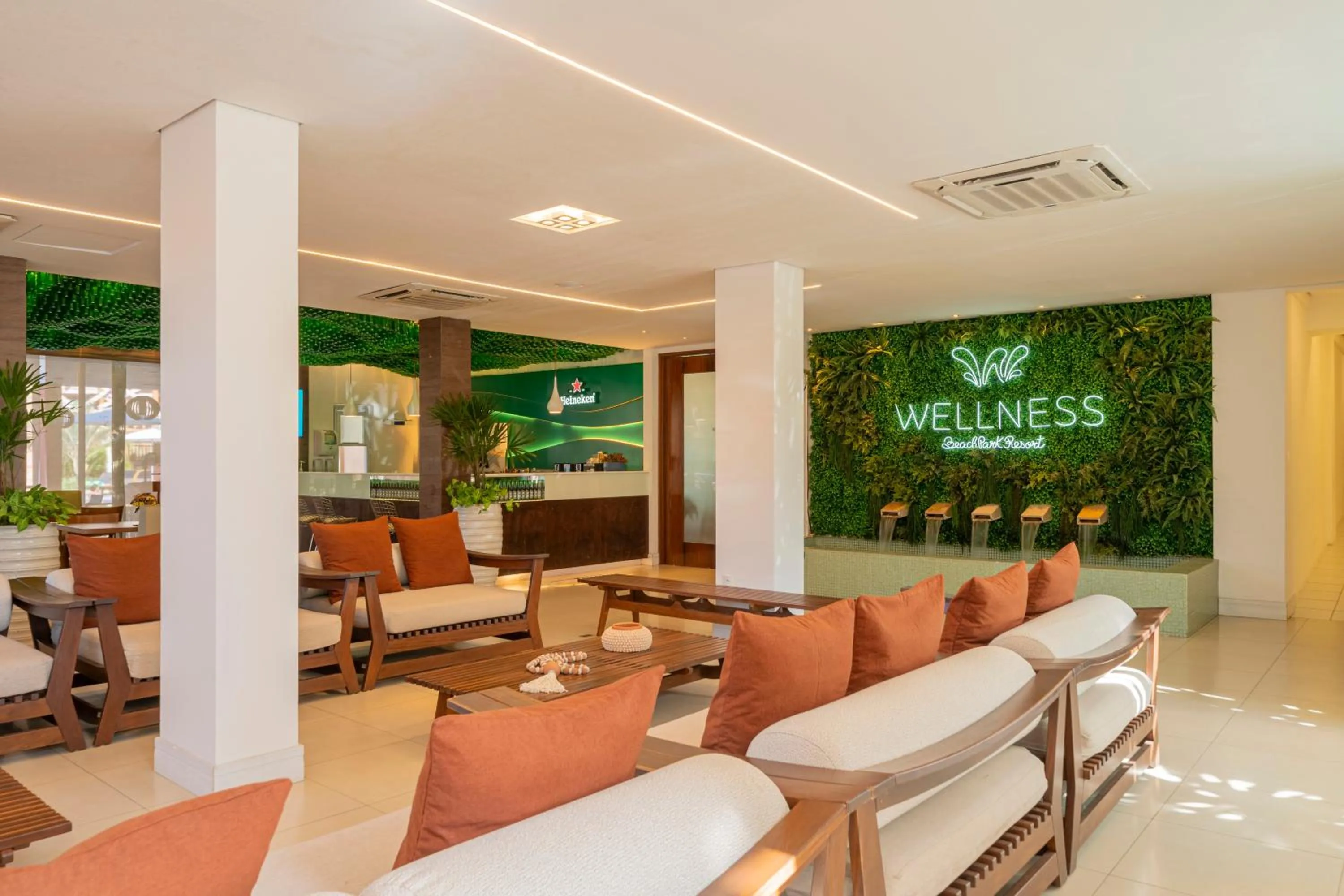 Communal lounge/ TV room in Beach Park Resort - Wellness