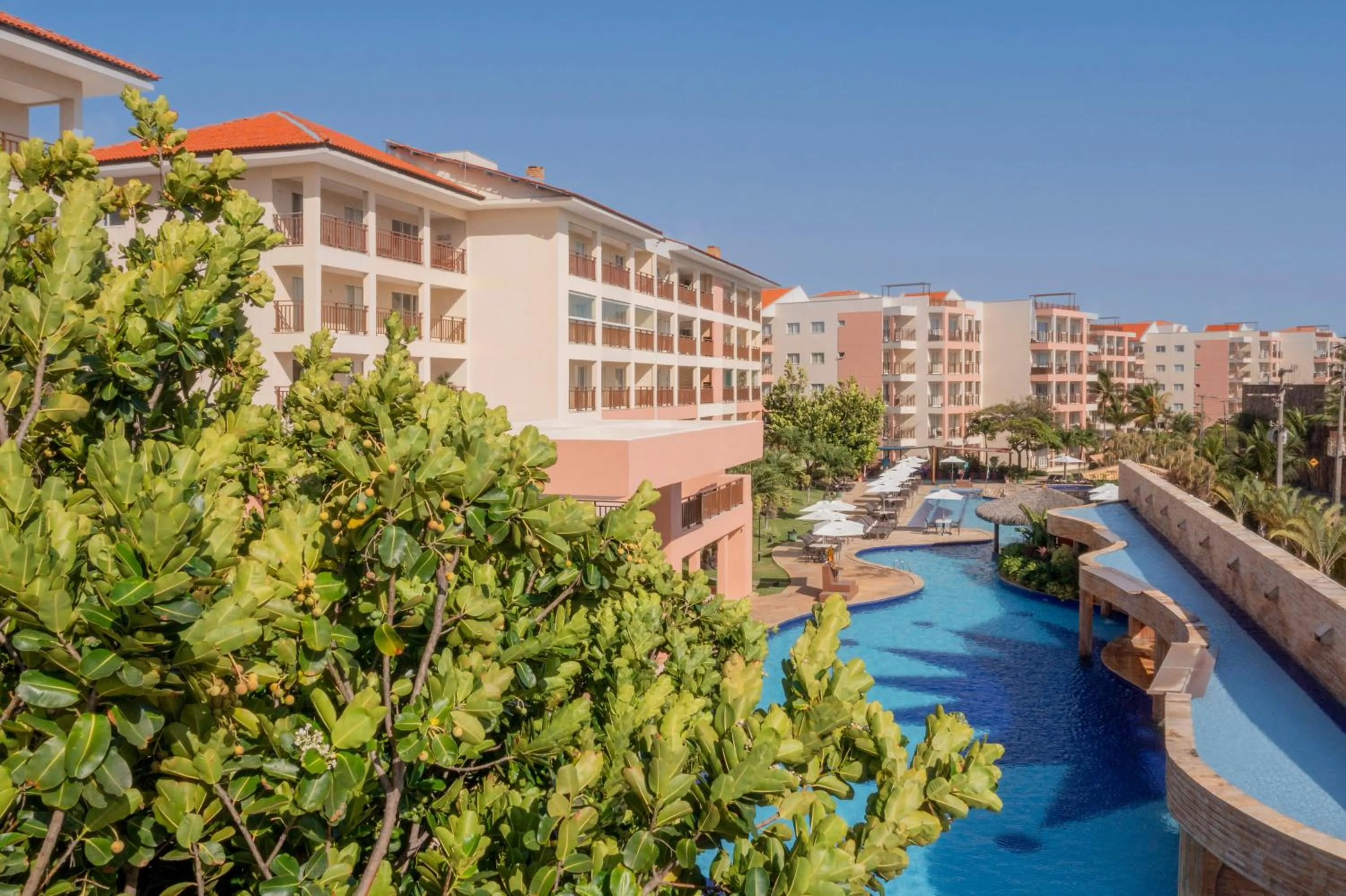 Pool view in Beach Park Resort - Wellness