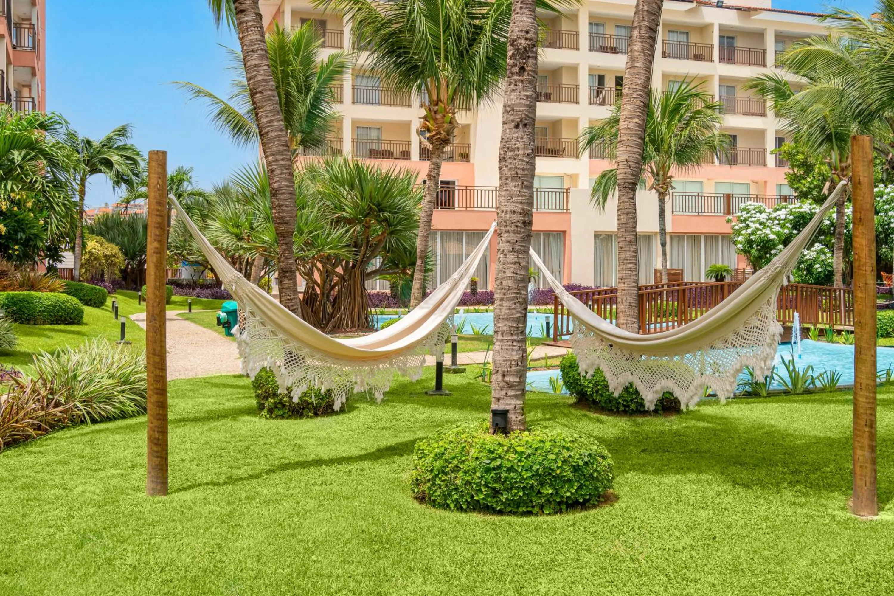 Garden in Beach Park Resort - Wellness