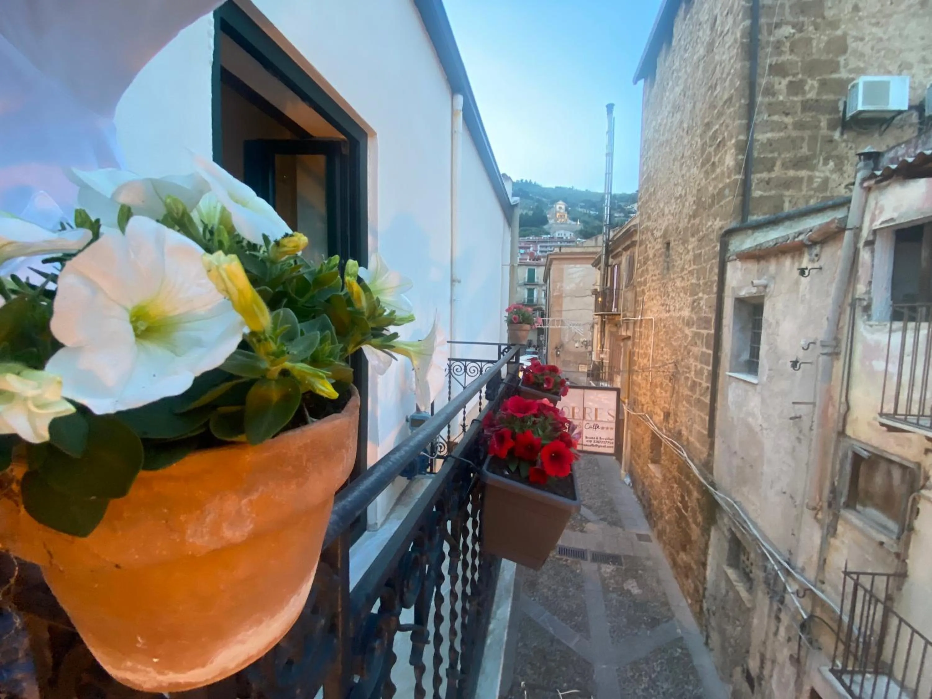 Balcony/Terrace in Torre's Camere & caffè