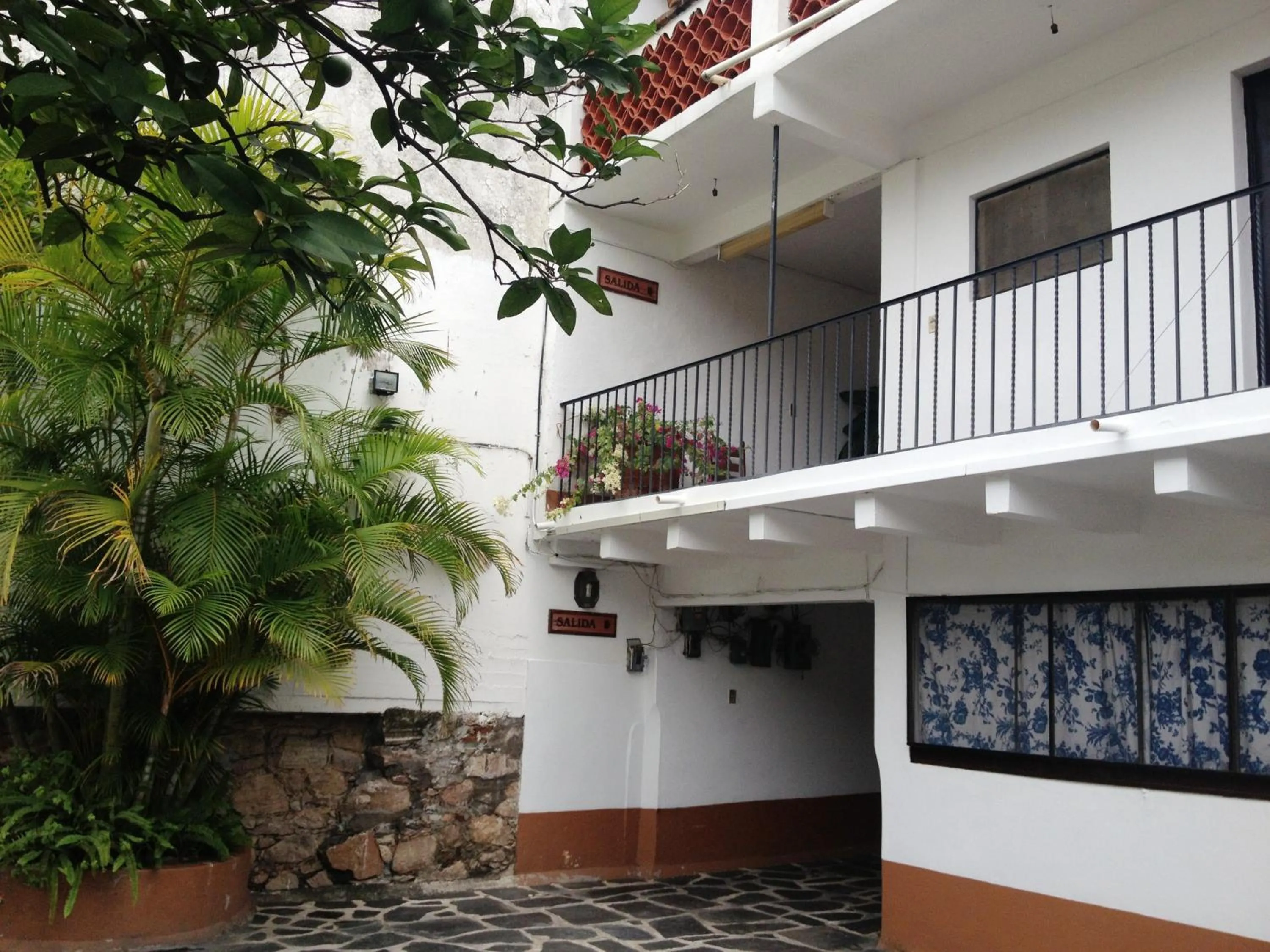 Facade/entrance in Hotel Posada Santa Anita