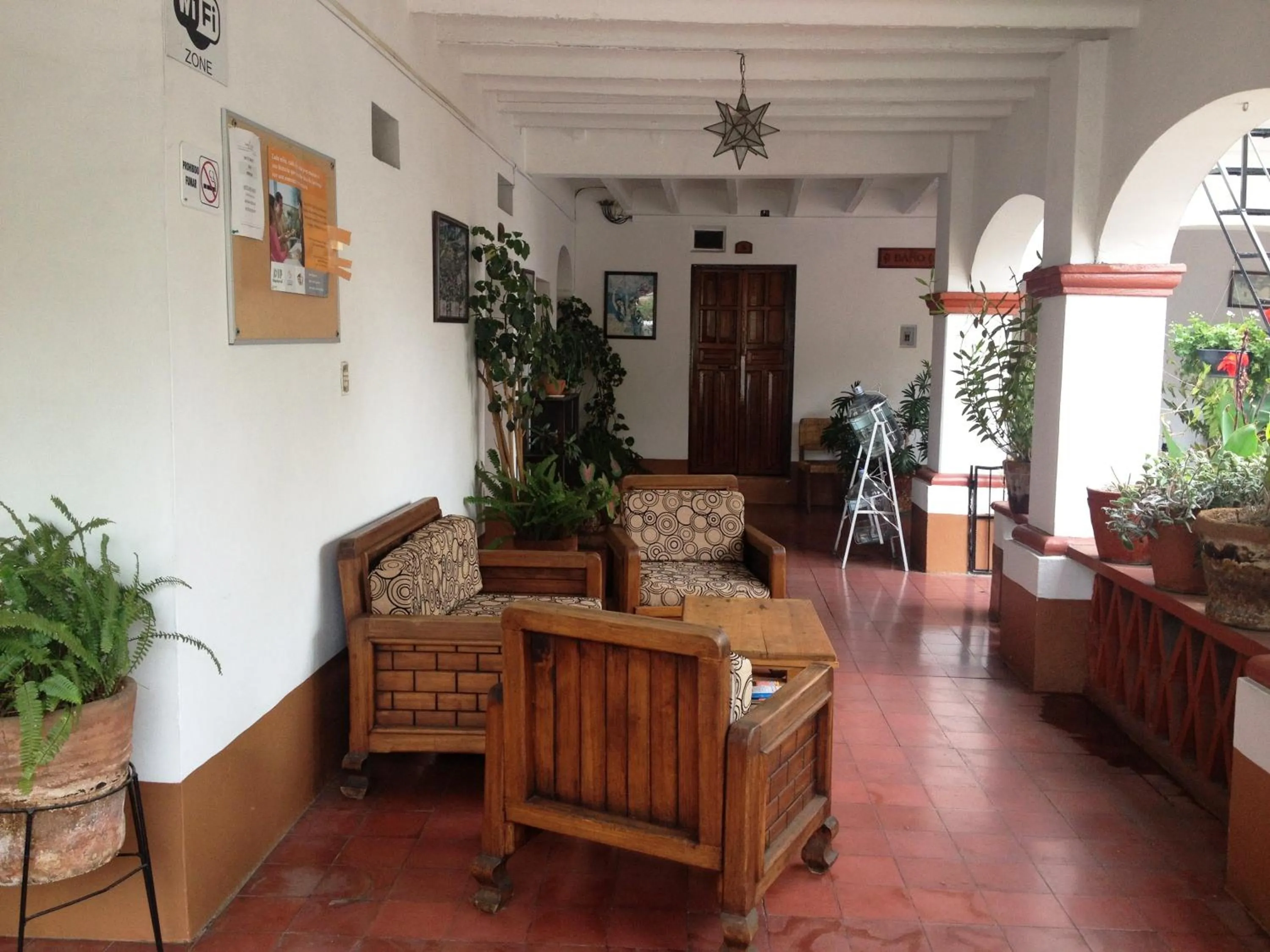 Balcony/Terrace in Hotel Posada Santa Anita