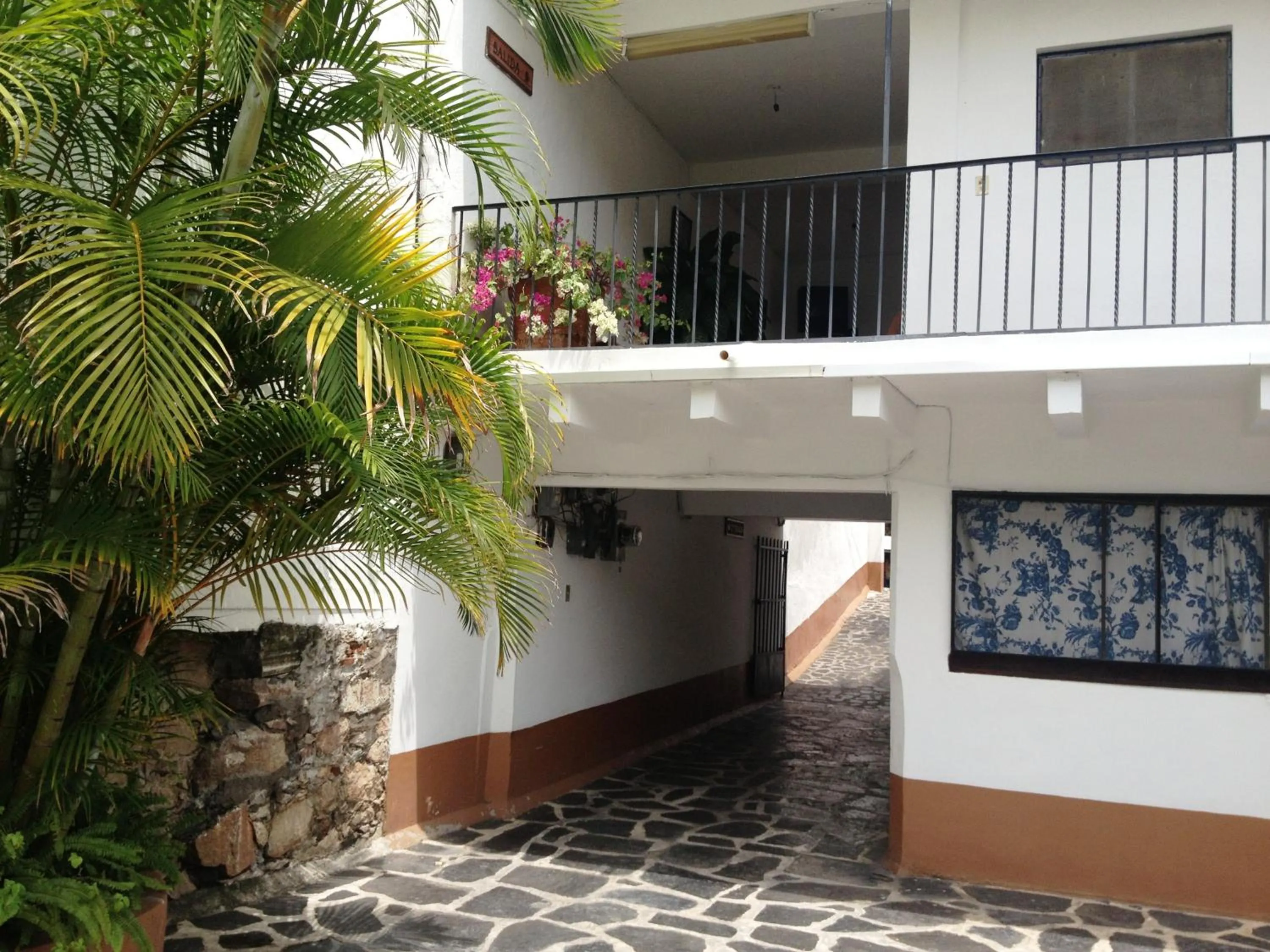 Facade/entrance in Hotel Posada Santa Anita