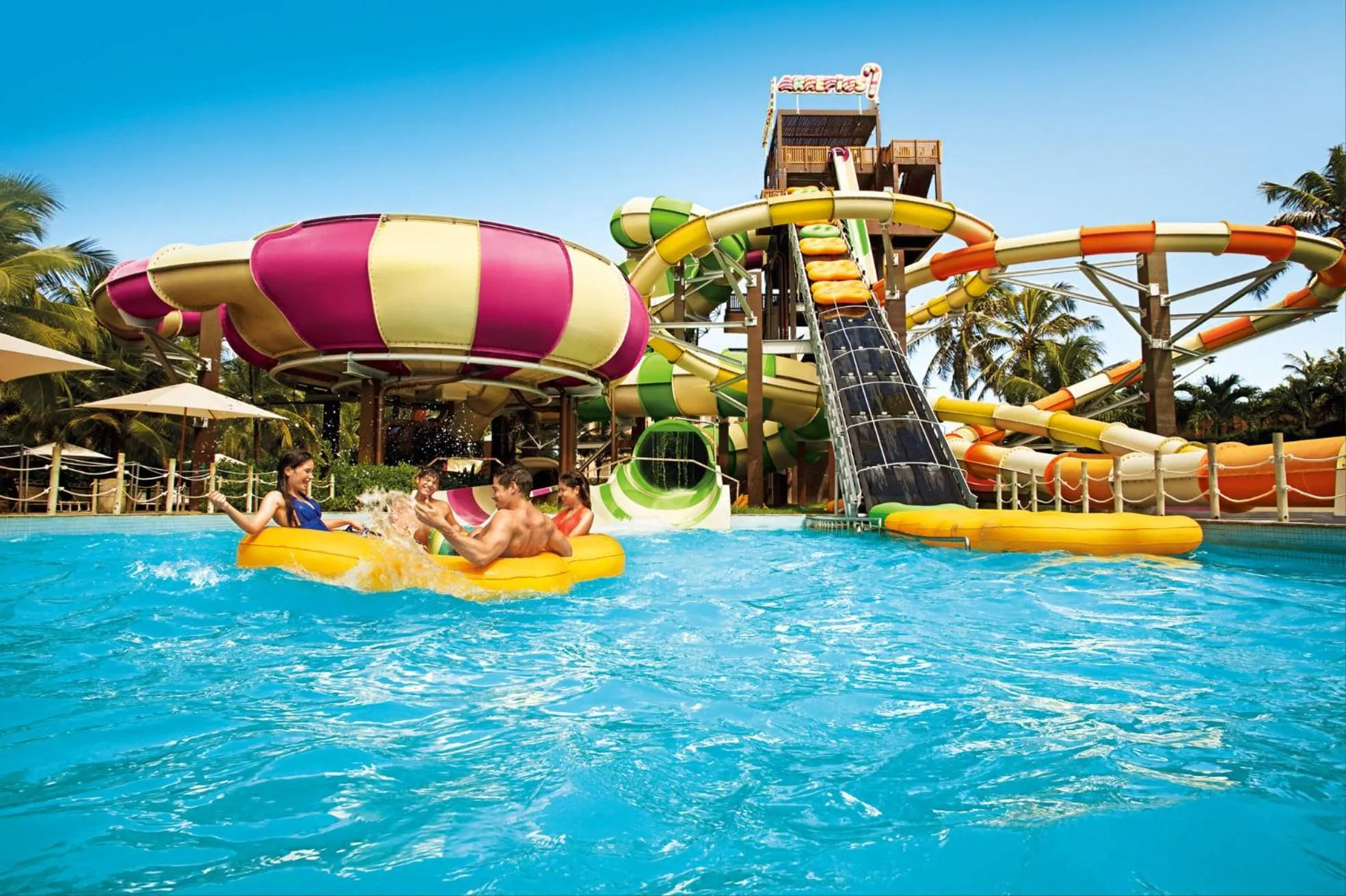 Aqua park in Beach Park Resort - Acqua
