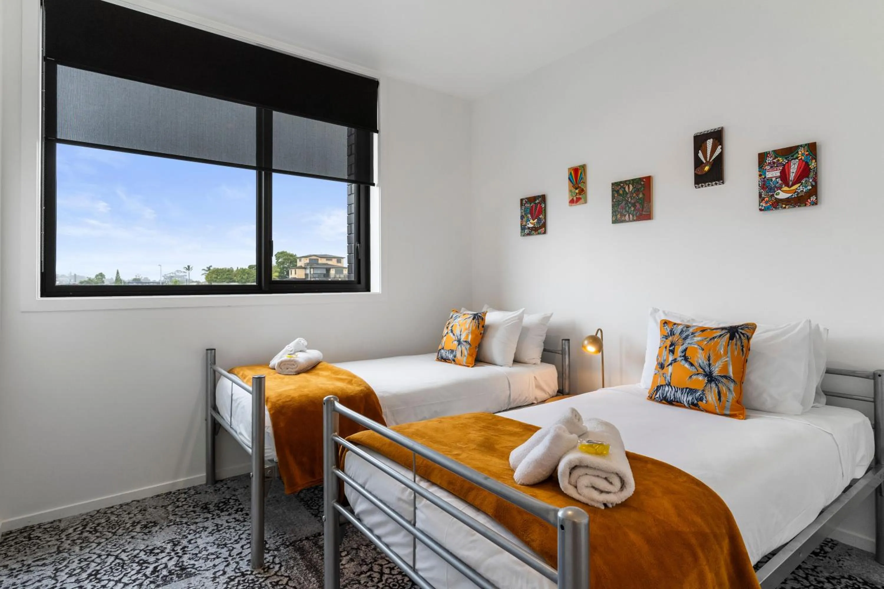 Bed in Roomie Apartment Hotel