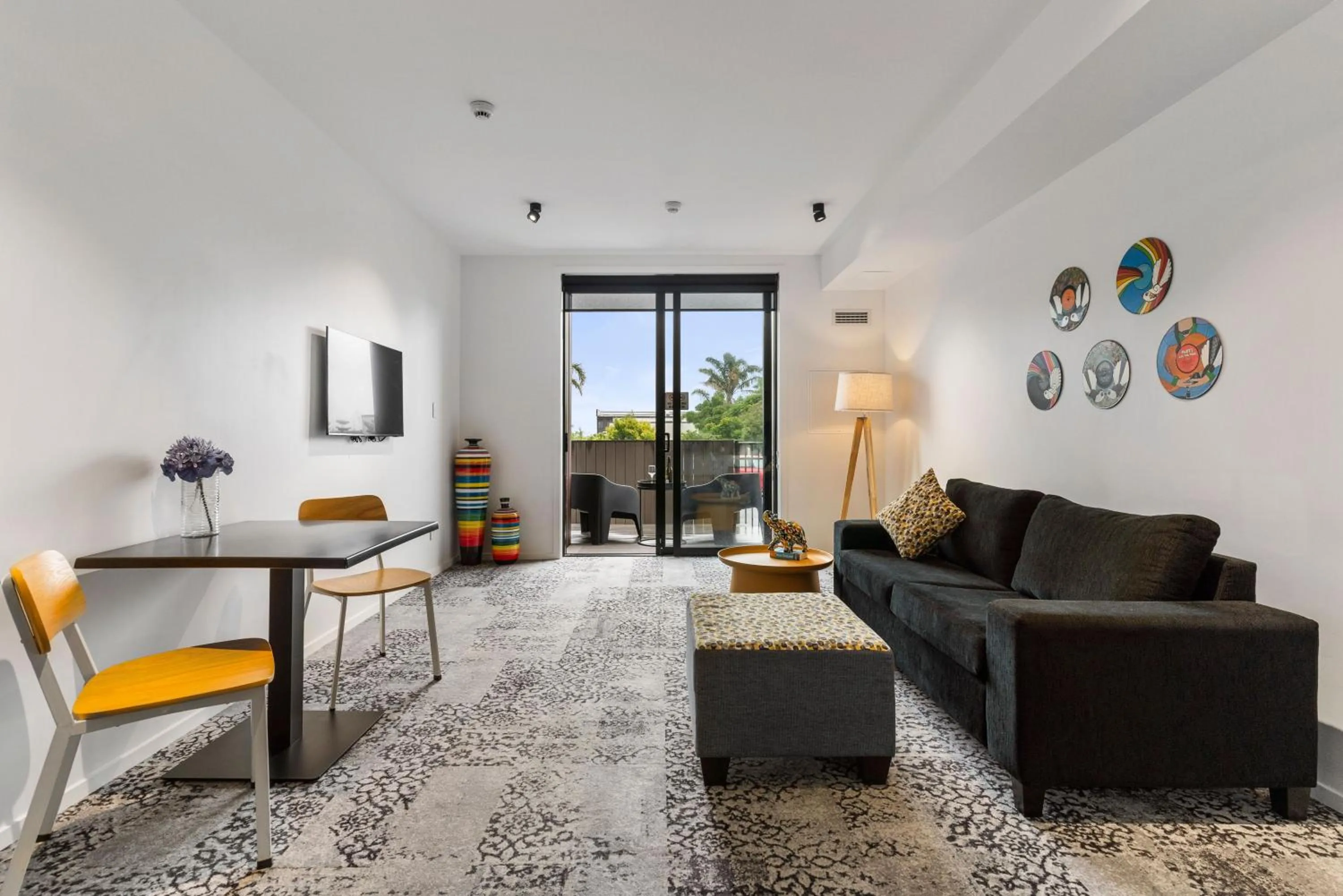 Living room in Roomie Apartment Hotel