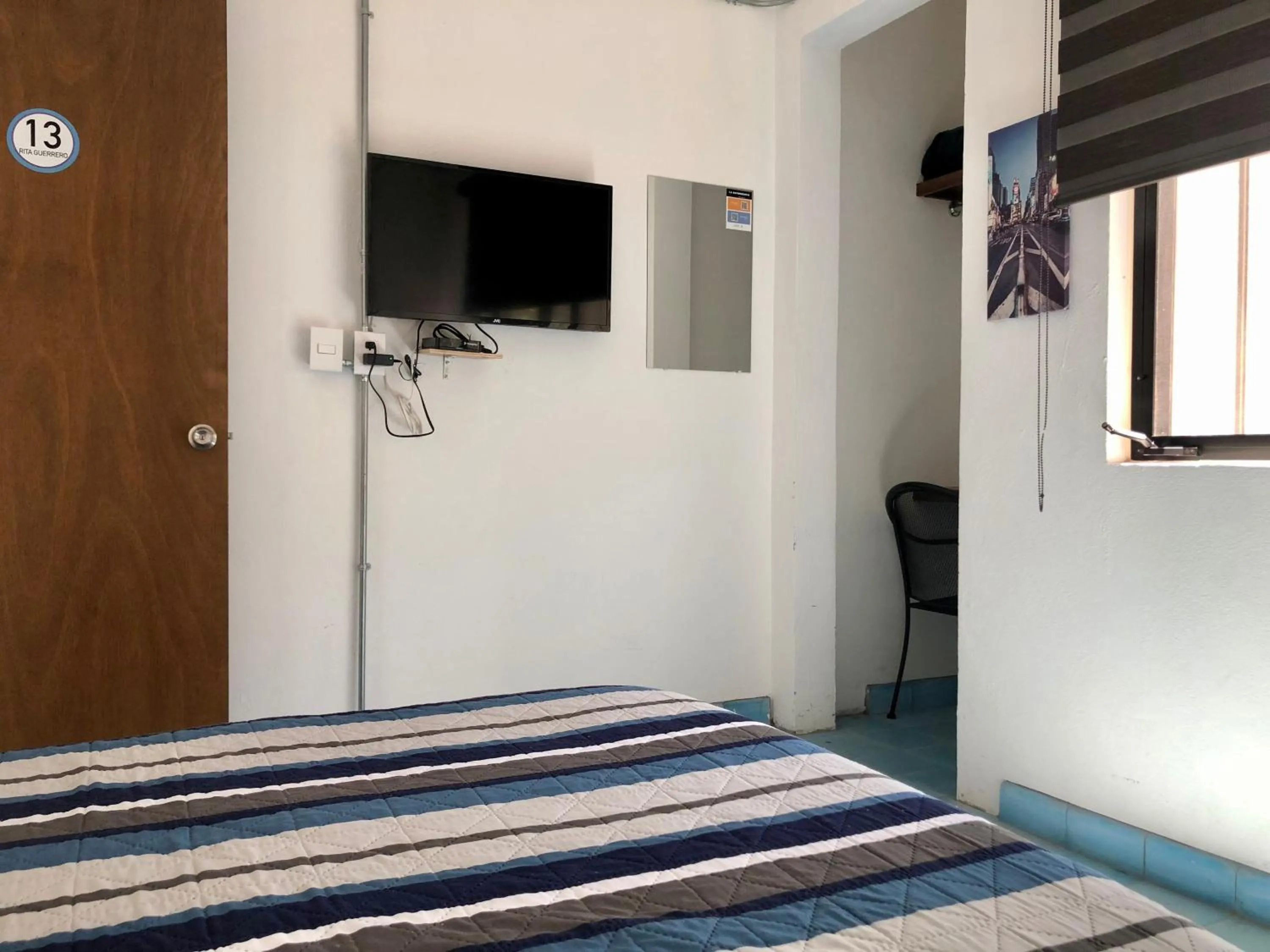 Bedroom, Bed in Hostel Hospedarte Chapultepec