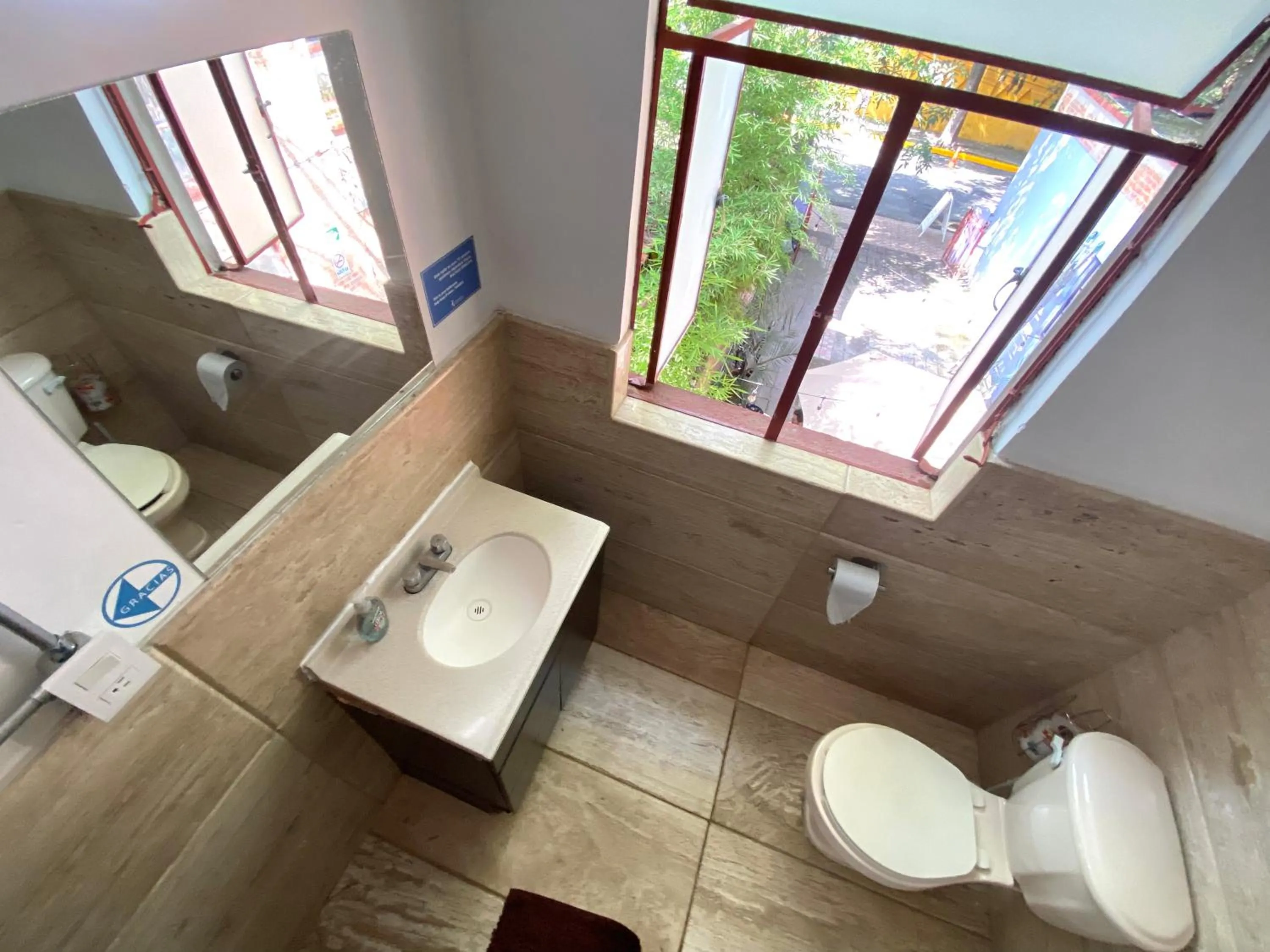 Public Bath in Hostel Hospedarte Chapultepec