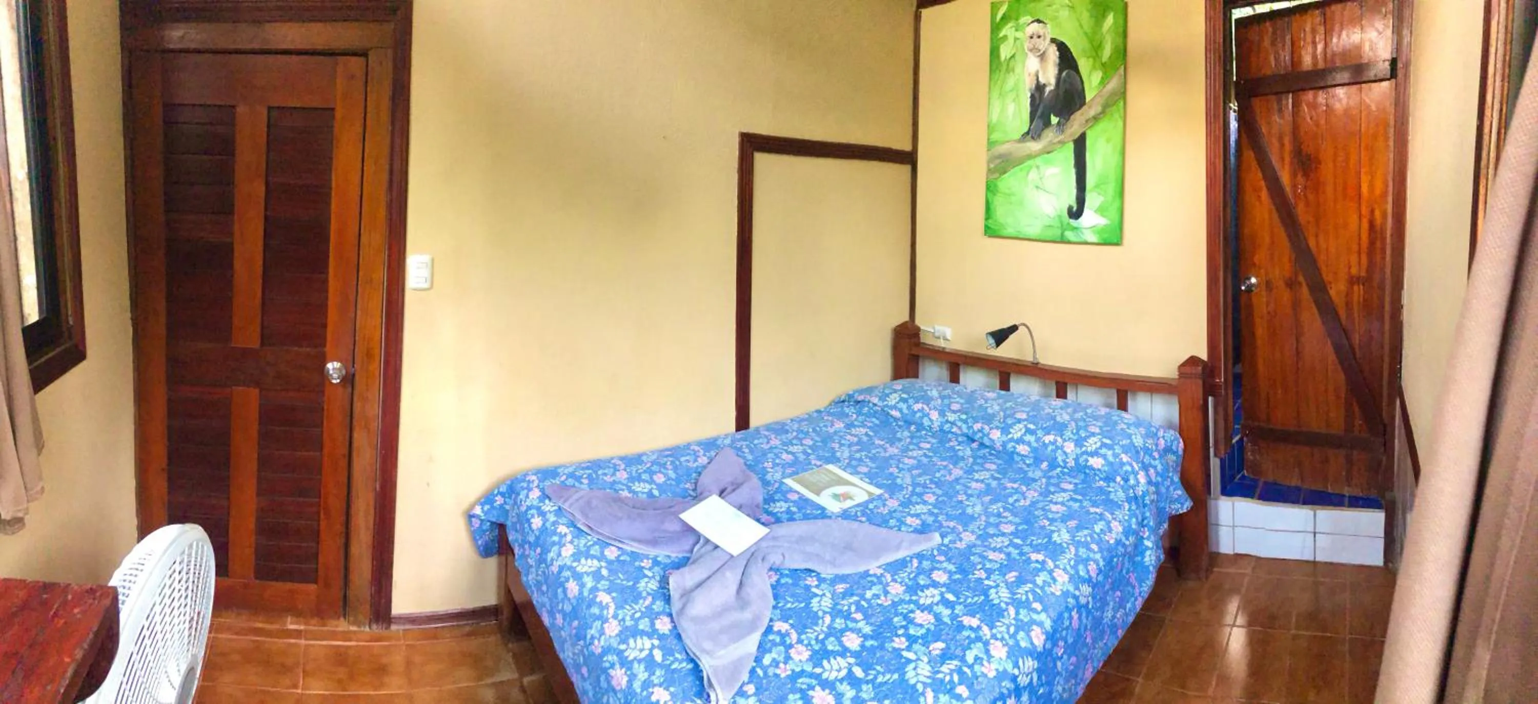 Bed in Hotel Jinetes de Osa