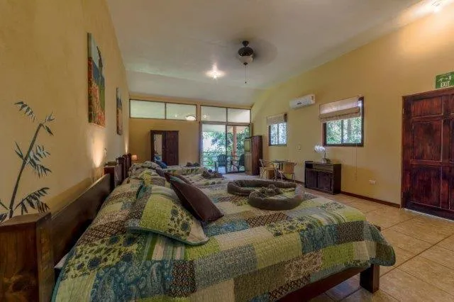 Bed in Hotel Jinetes de Osa