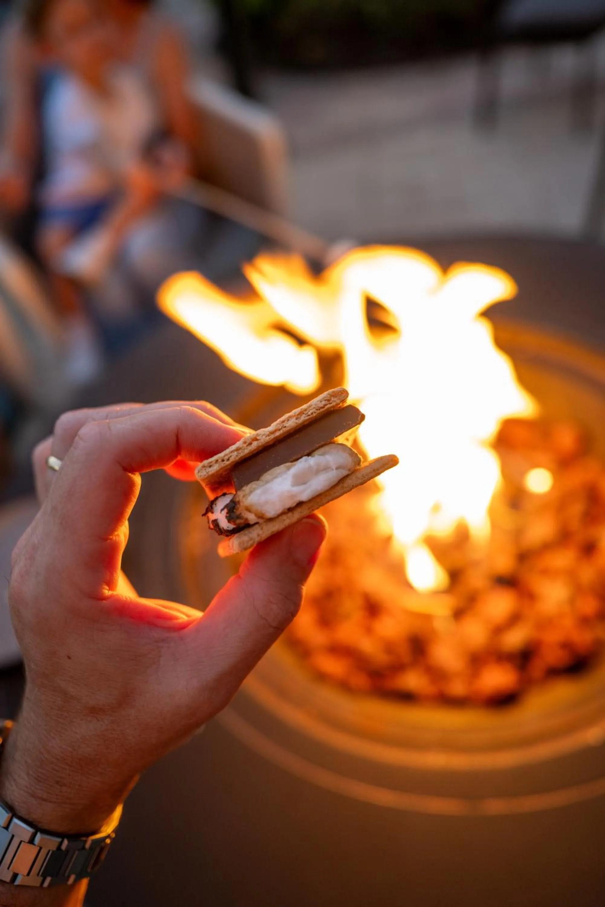 fireplace in Meliá Orlando Celebration