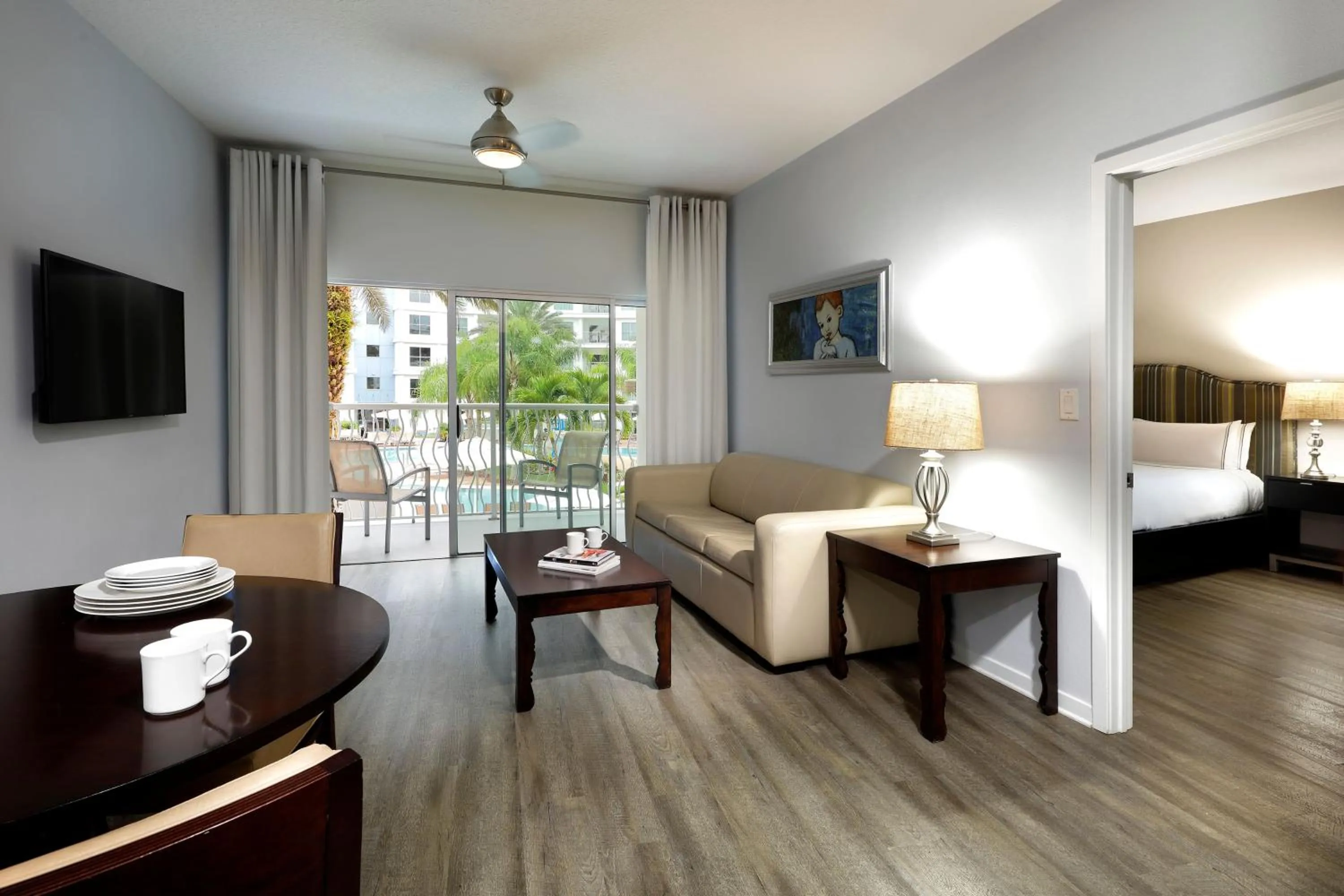 Bed in Meliá Orlando Celebration