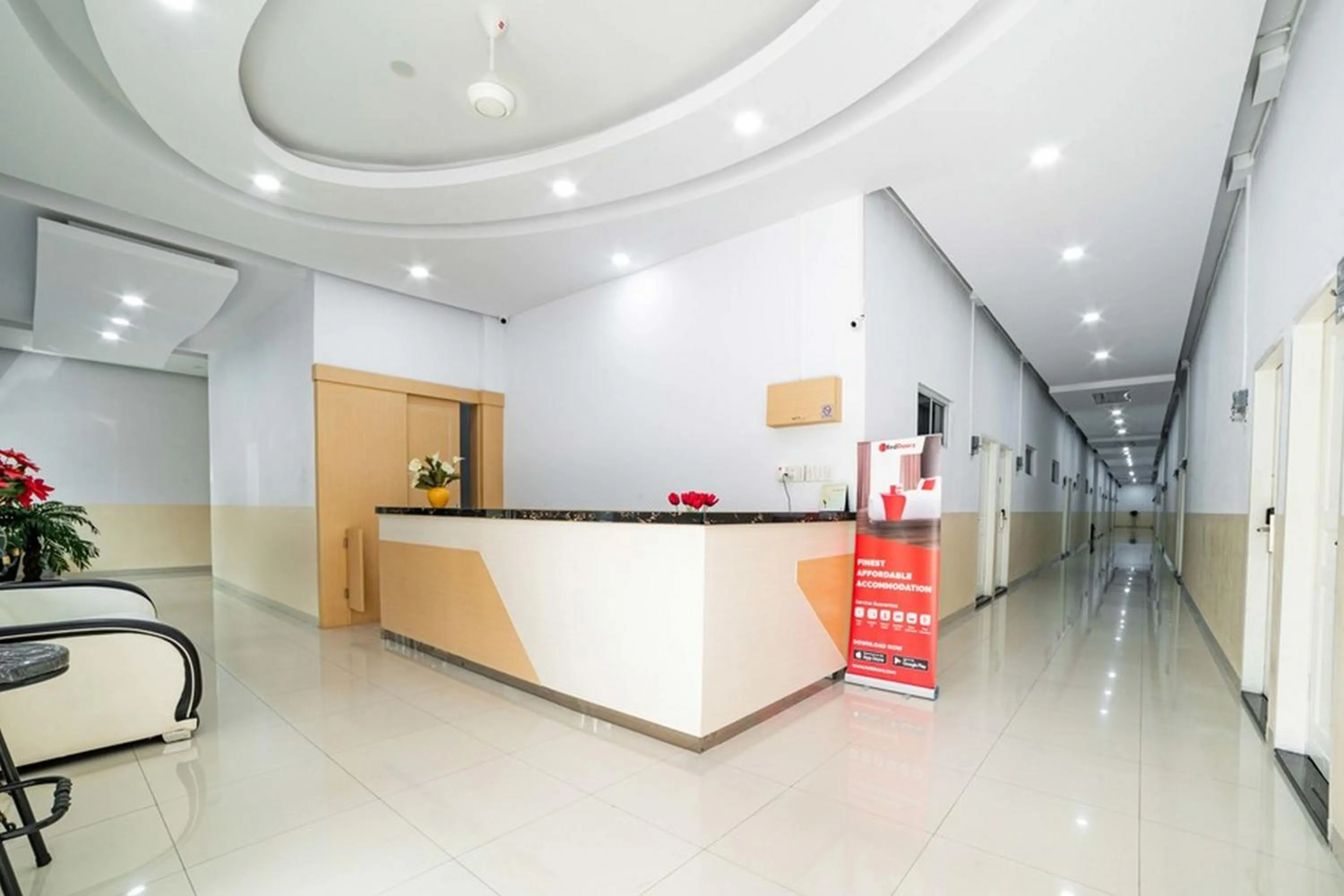 Lobby or reception in RedDoorz Plus near Thamrin Plaza Medan