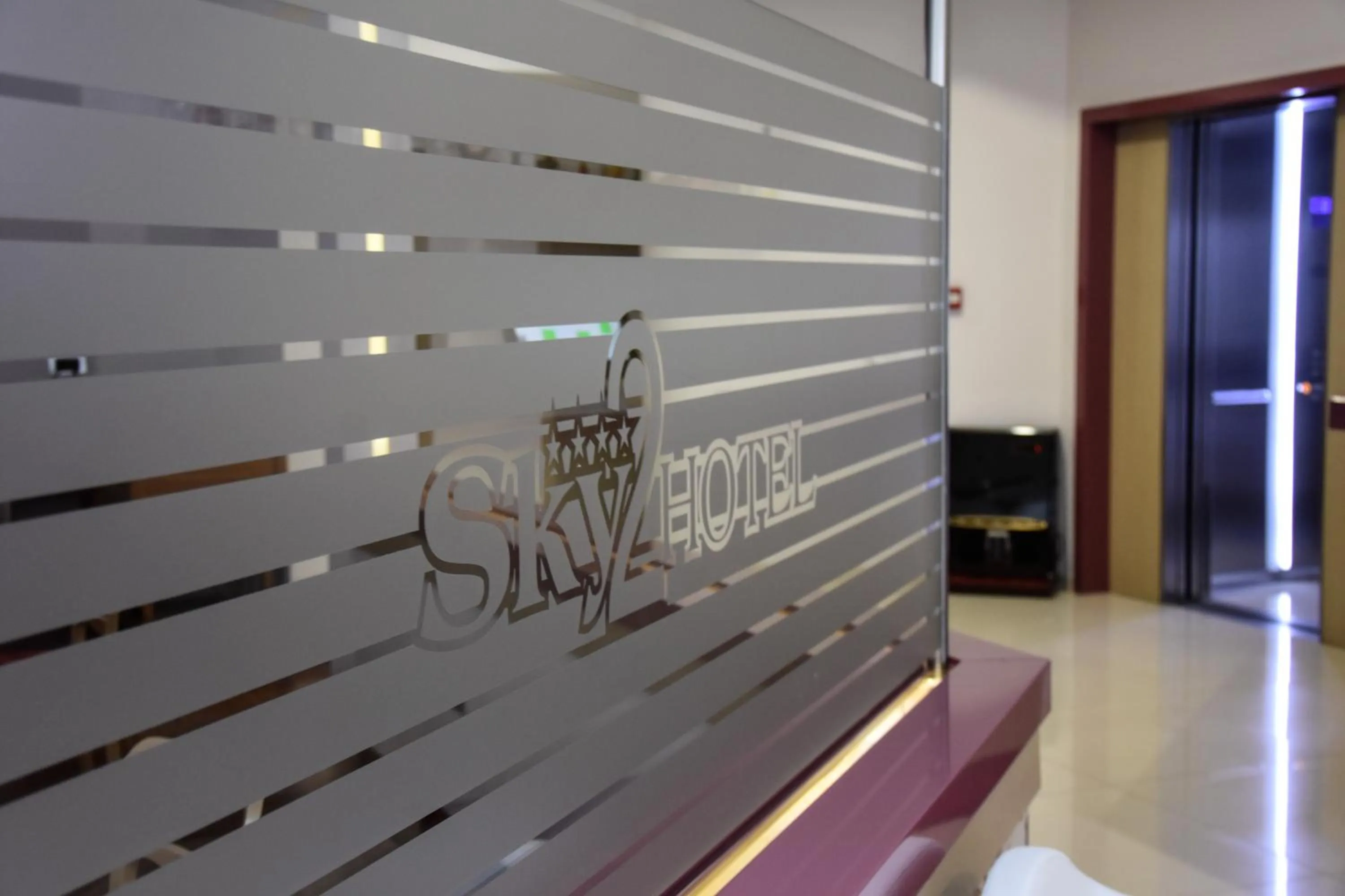 Property logo or sign in Sky 2 Hotel Tirana