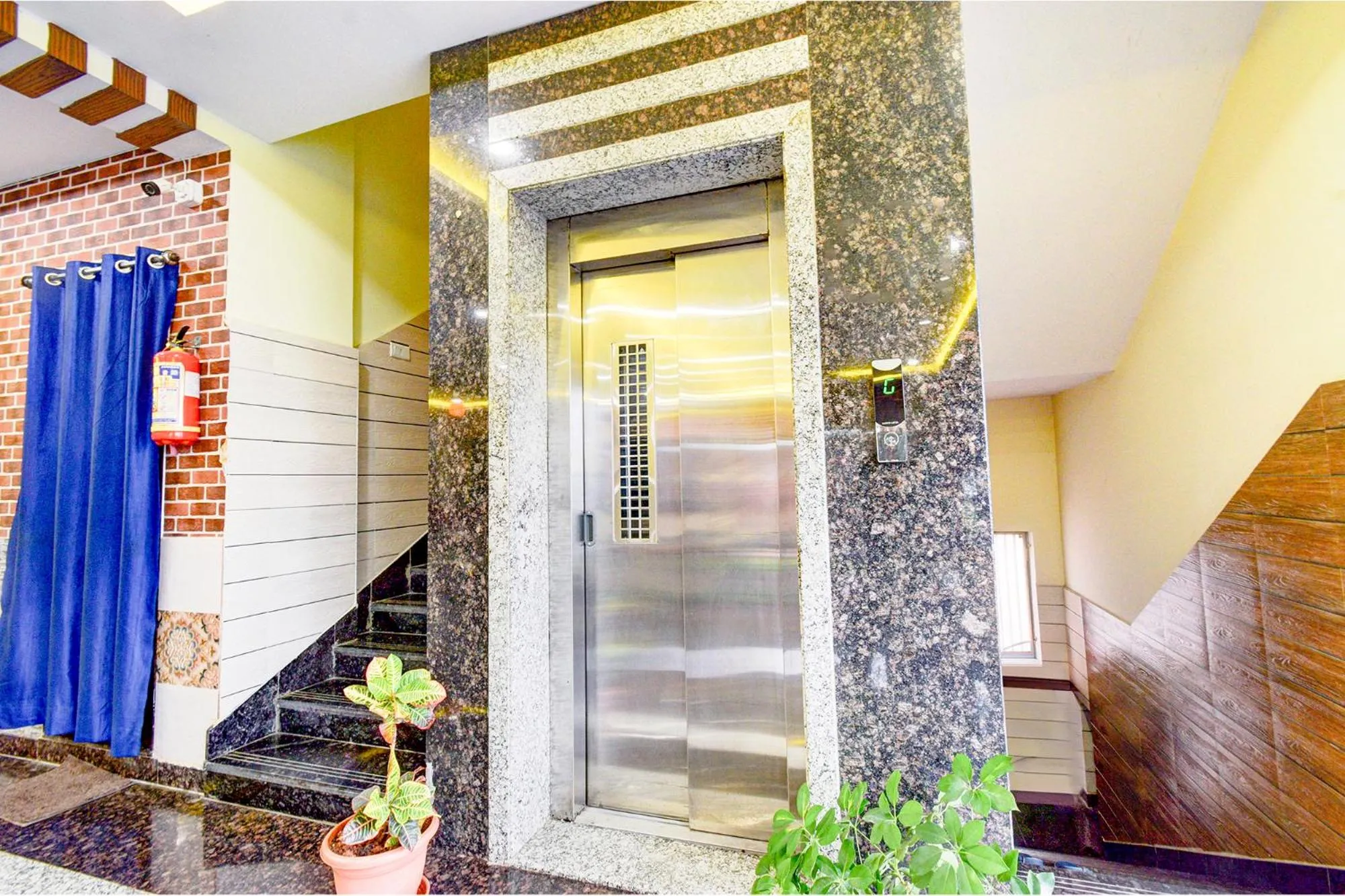Lobby or reception in FabHotel Galaxy ParkFabHotel Galaxy Park, Nr to Rajiv Gandhi International Airport-Hyderabad