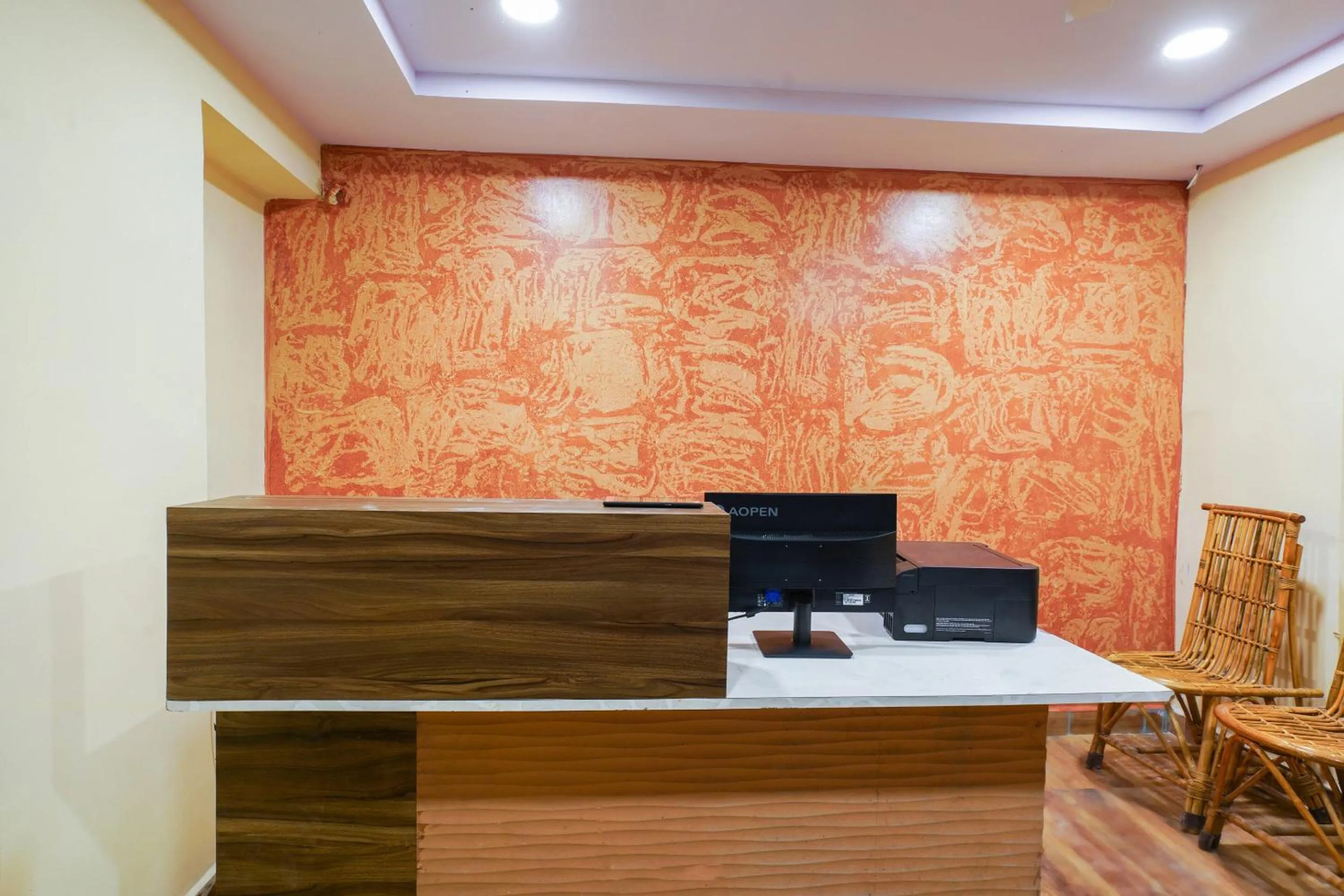 Lobby or reception in Hotel O R Square Stay Near LB Nagar Metro