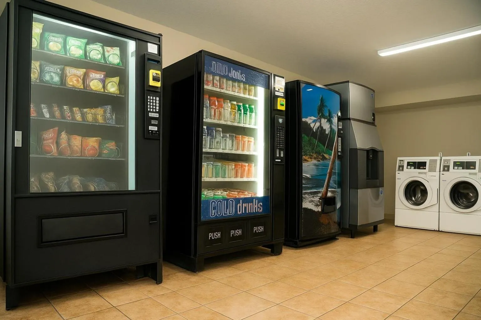 vending machine in Serena Inn