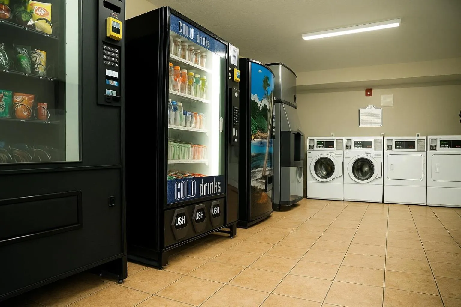 vending machine in Serena Inn
