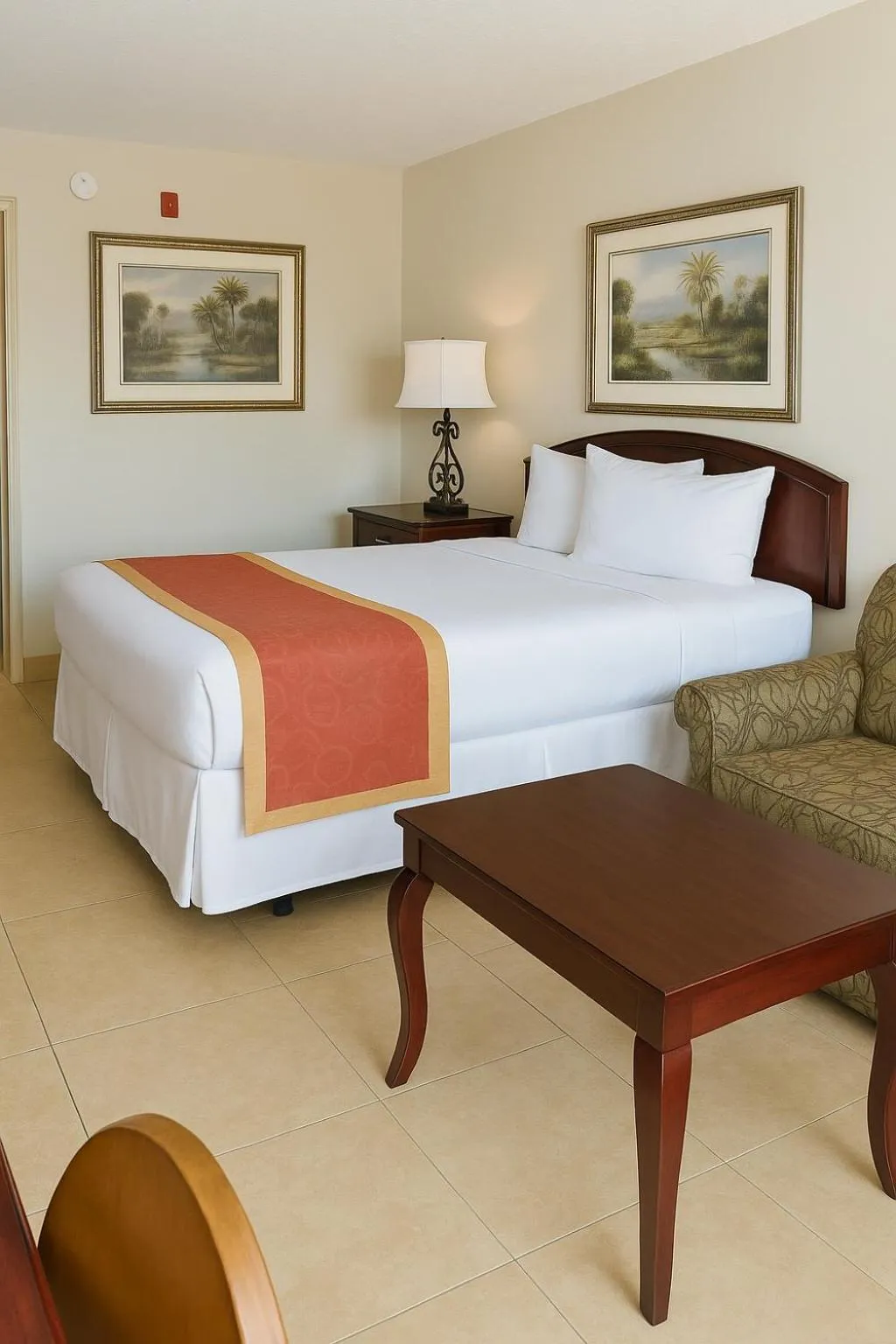 Bed in Serena Inn