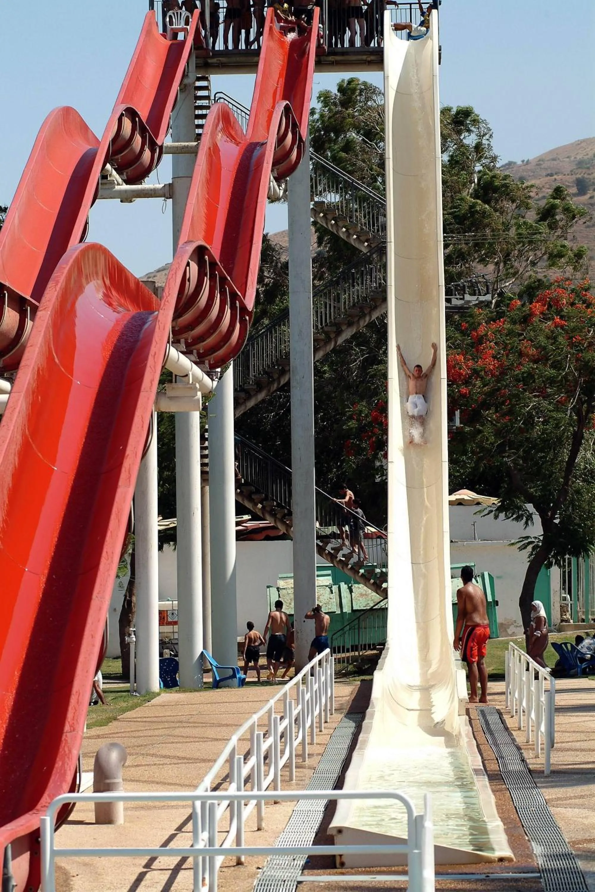 Aqua park in Gai Beach Hotel