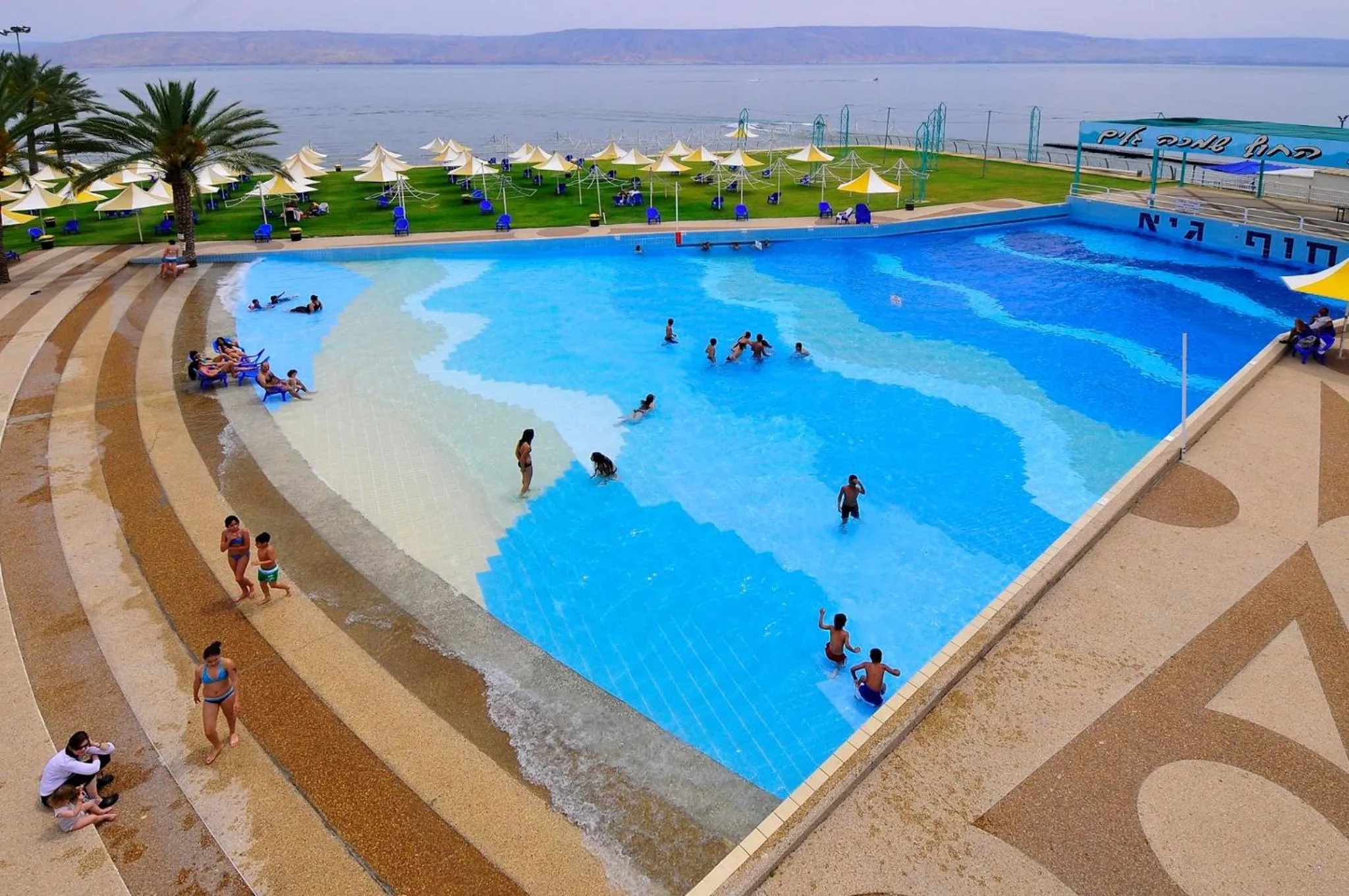 Aqua park in Gai Beach Hotel