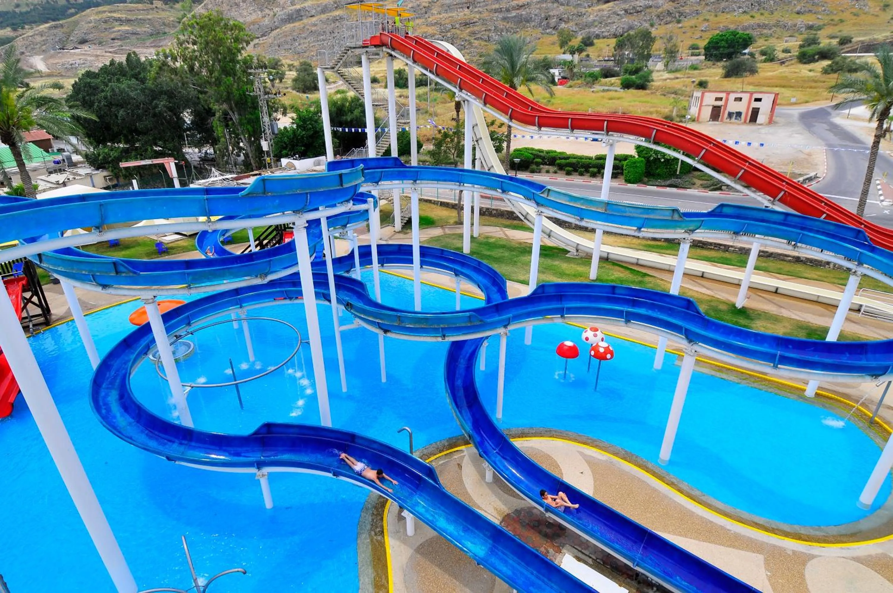 Aqua park in Gai Beach Hotel