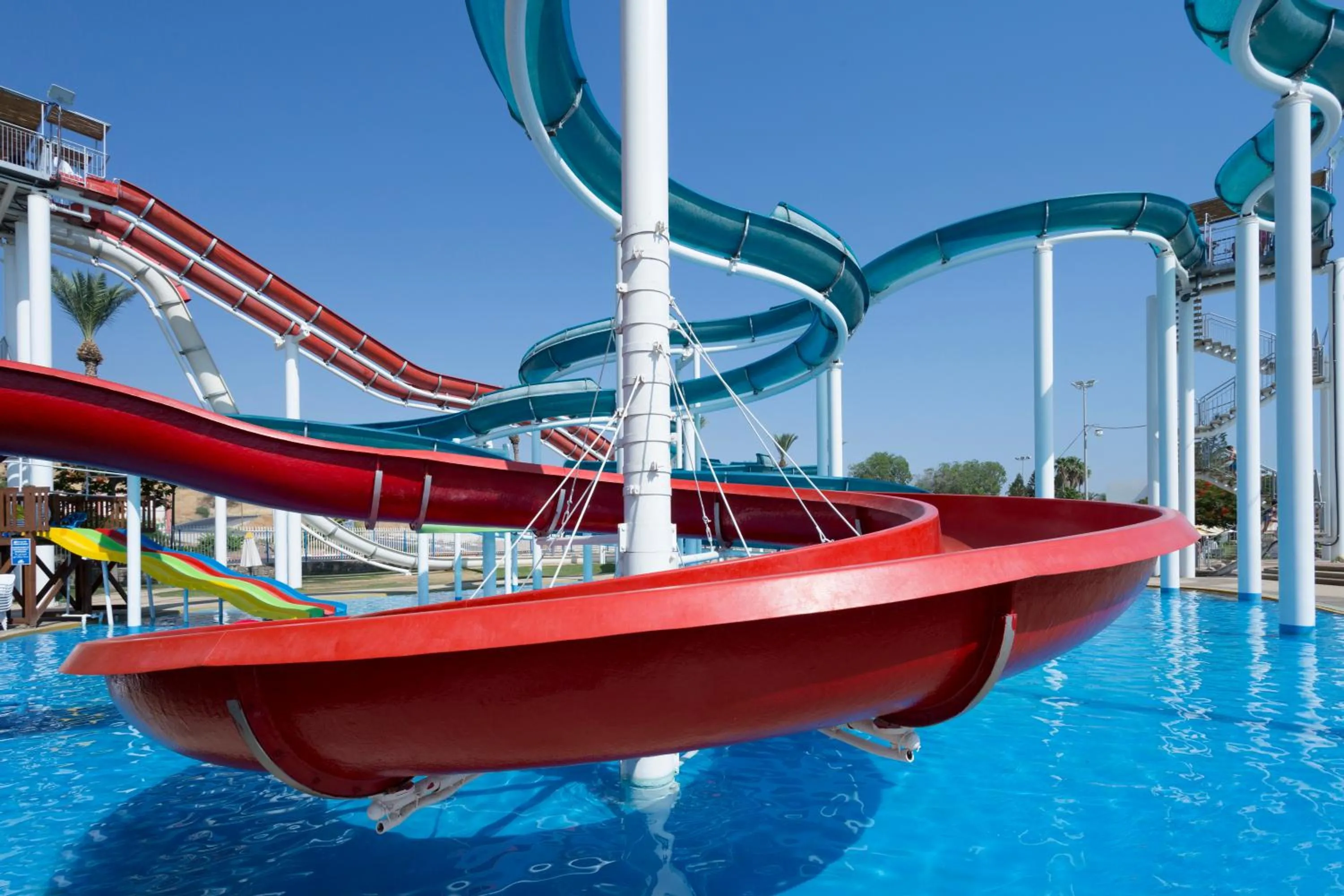 Aqua park in Gai Beach Hotel